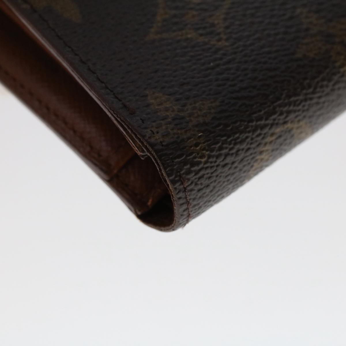 LOUIS VUITTON Monogram Porte Monnaie Billets Viennois Wallet M61663 Auth tb807