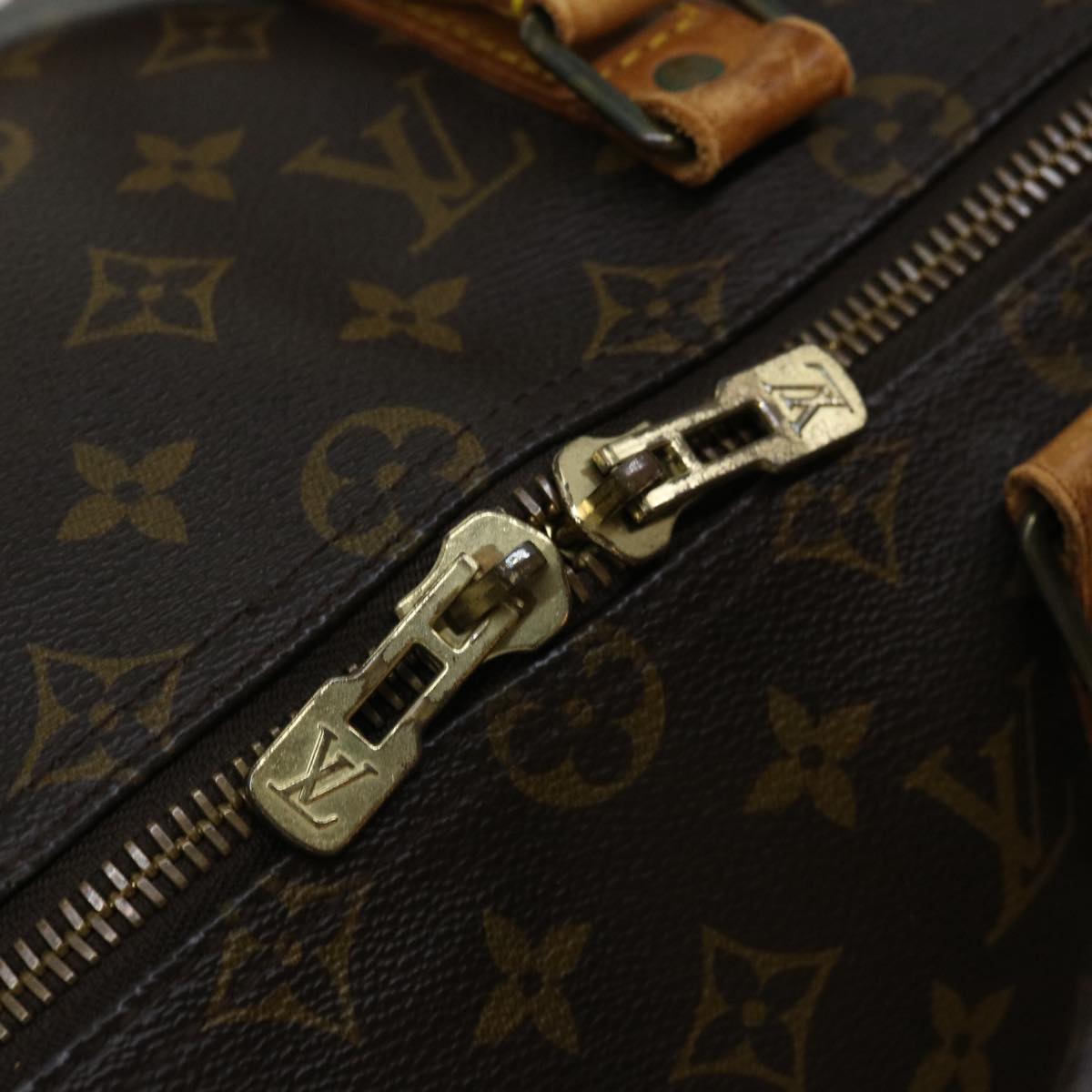 LOUIS VUITTON Monogram Keepall 50 Boston Bag M41426 LV Auth tb842