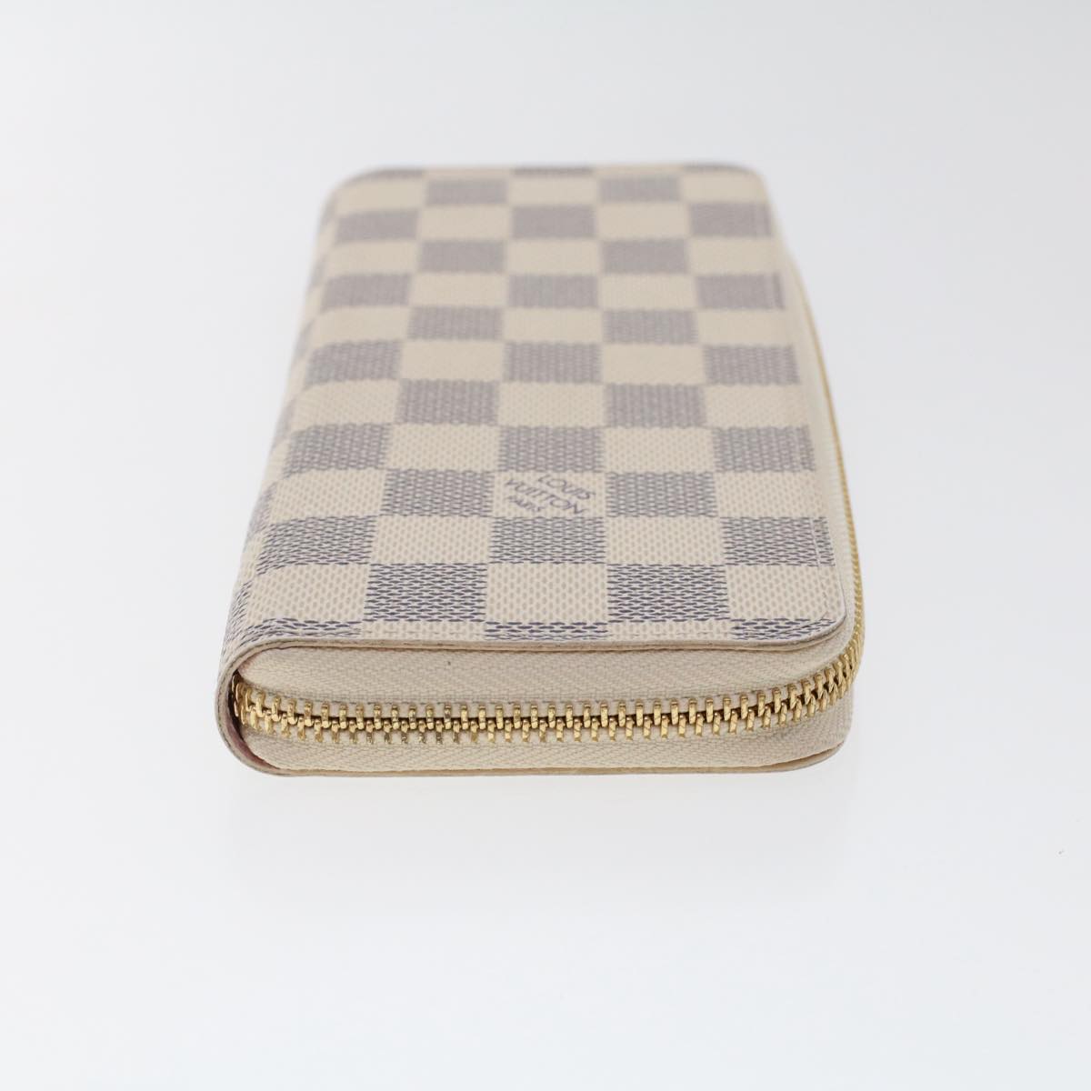 LOUIS VUITTON Damier Azur Portefeuille Clemence Long Wallet N60252 LV Auth tb853