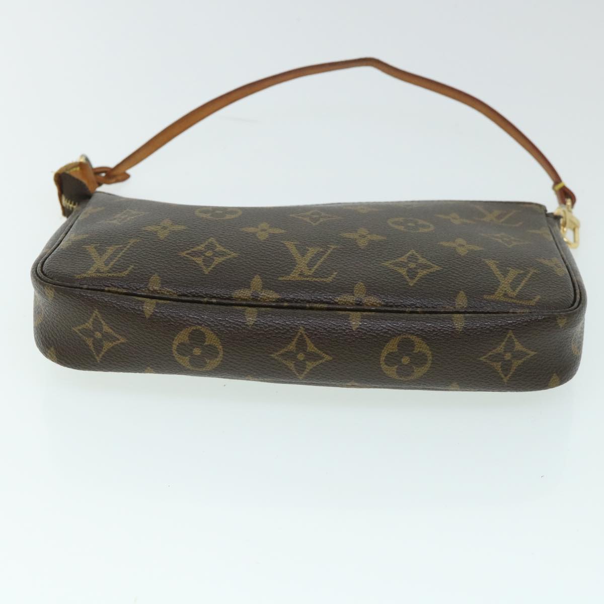 LOUIS VUITTON Monogram Pochette Accessoires Pouch M51980 LV Auth tb888