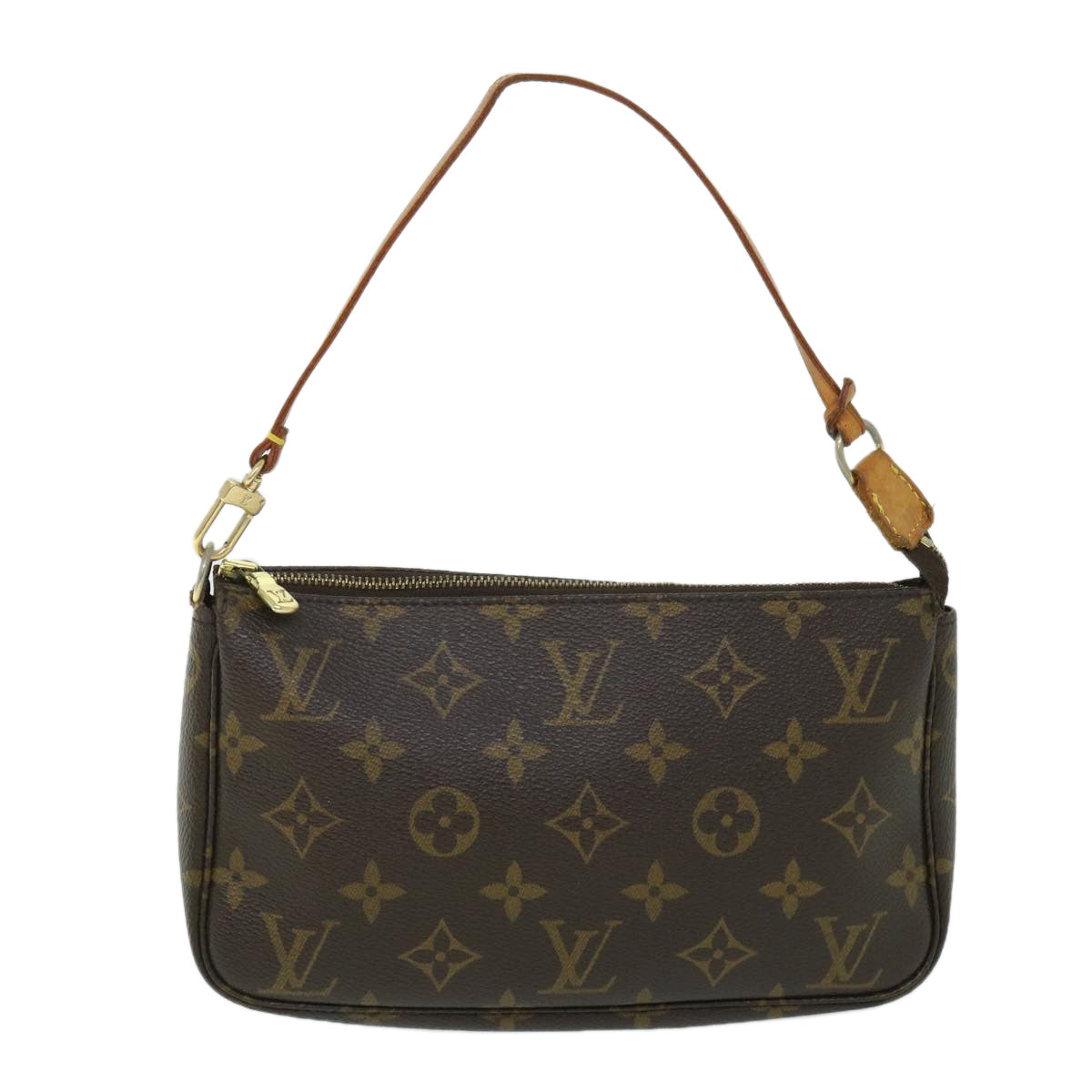 LOUIS VUITTON Monogram Pochette Accessoires Pouch M51980 LV Auth tb888