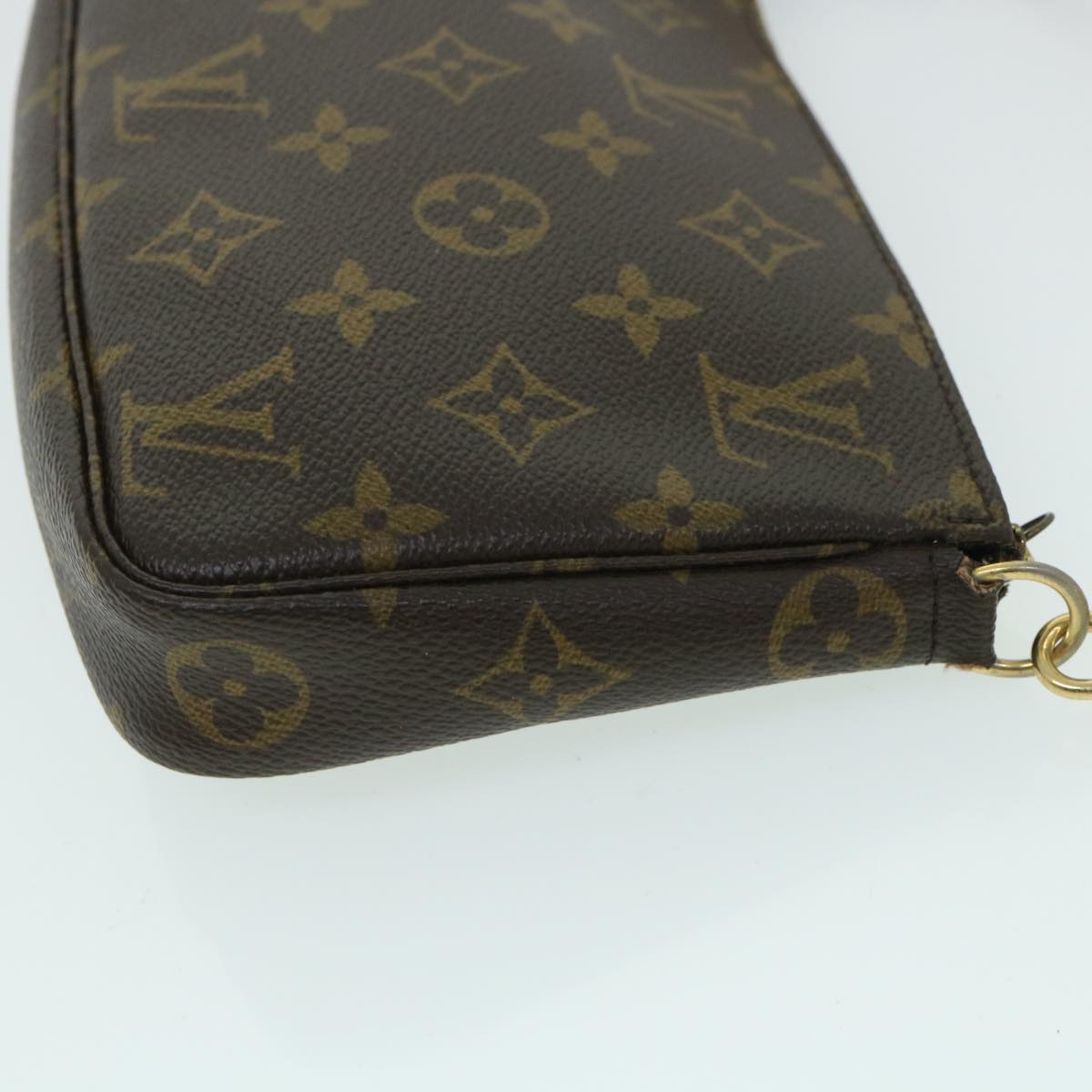 LOUIS VUITTON Monogram Pochette Accessoires Pouch M51980 LV Auth tb888