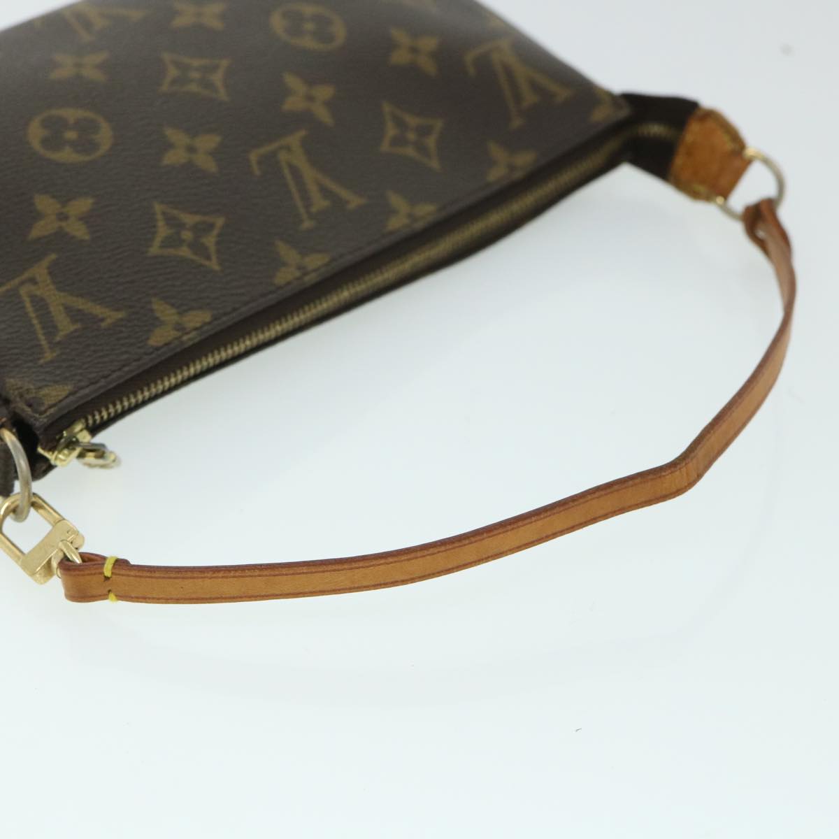 LOUIS VUITTON Monogram Pochette Accessoires Pouch M51980 LV Auth tb888