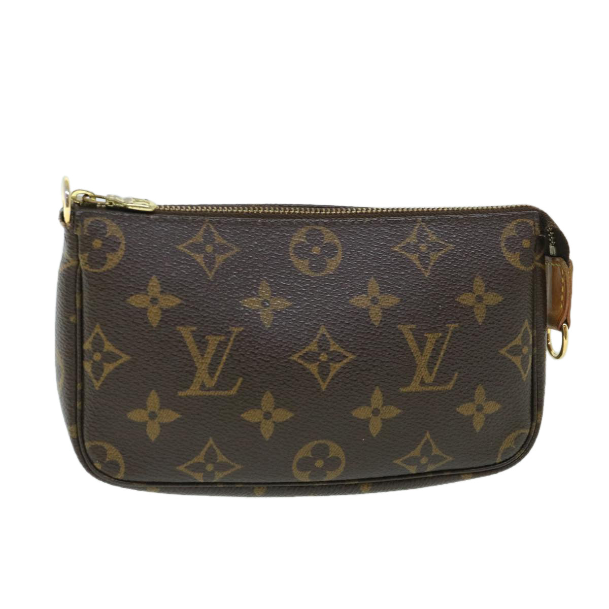 LOUIS VUITTON Monogram Mini Pochette Accessoires Pouch M95804 LV Auth tb898