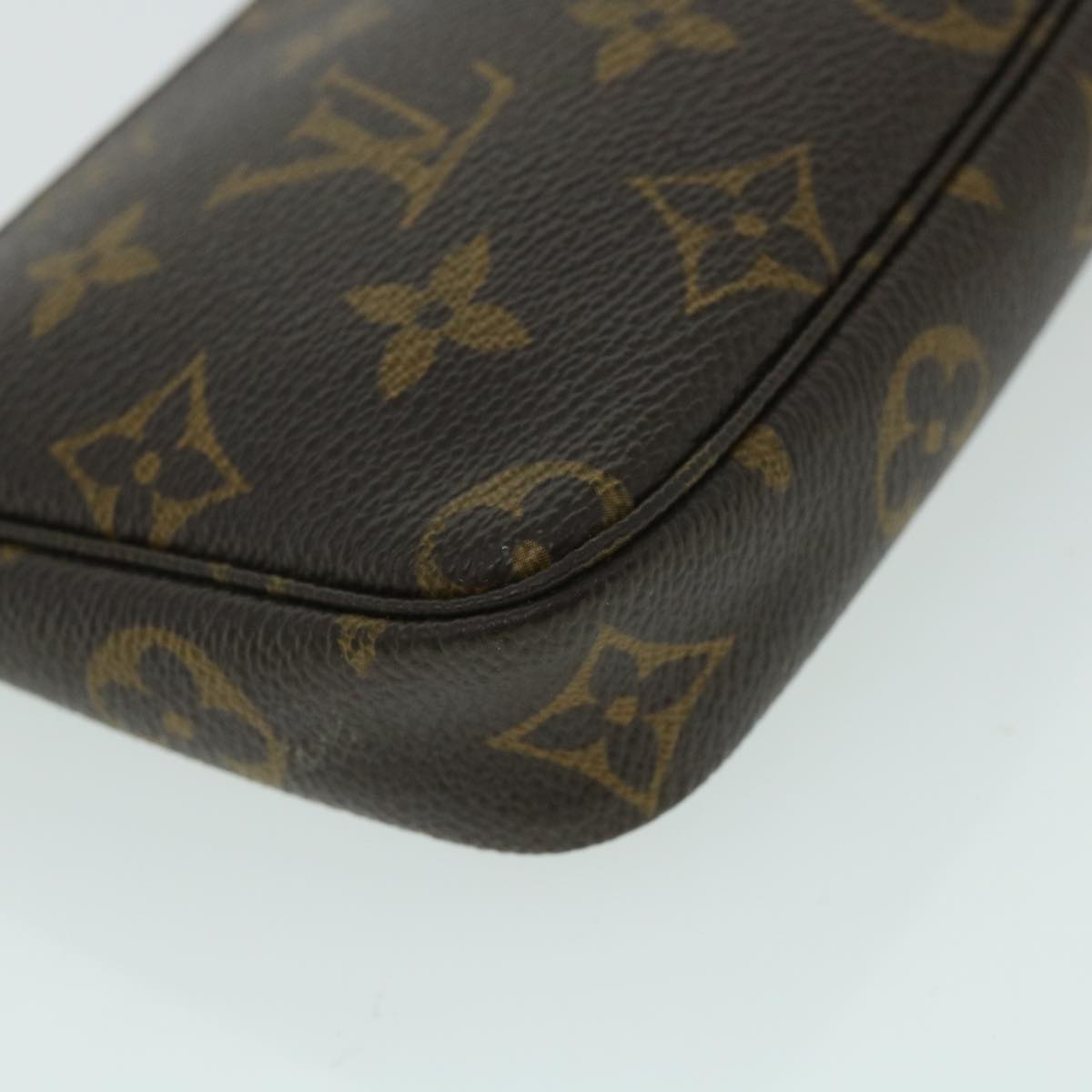 LOUIS VUITTON Monogram Mini Pochette Accessoires Pouch M95804 LV Auth tb898