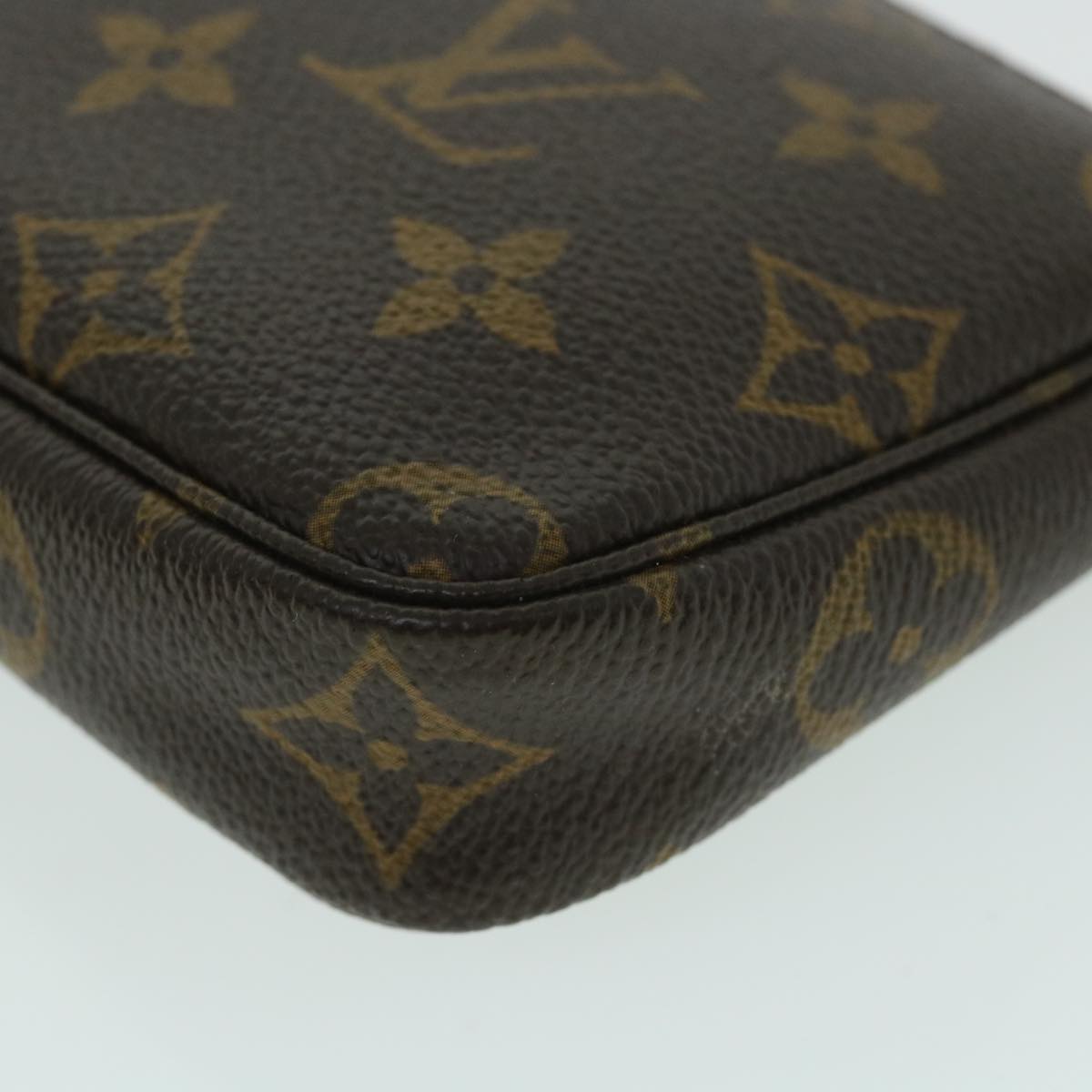 LOUIS VUITTON Monogram Mini Pochette Accessoires Pouch M95804 LV Auth tb898