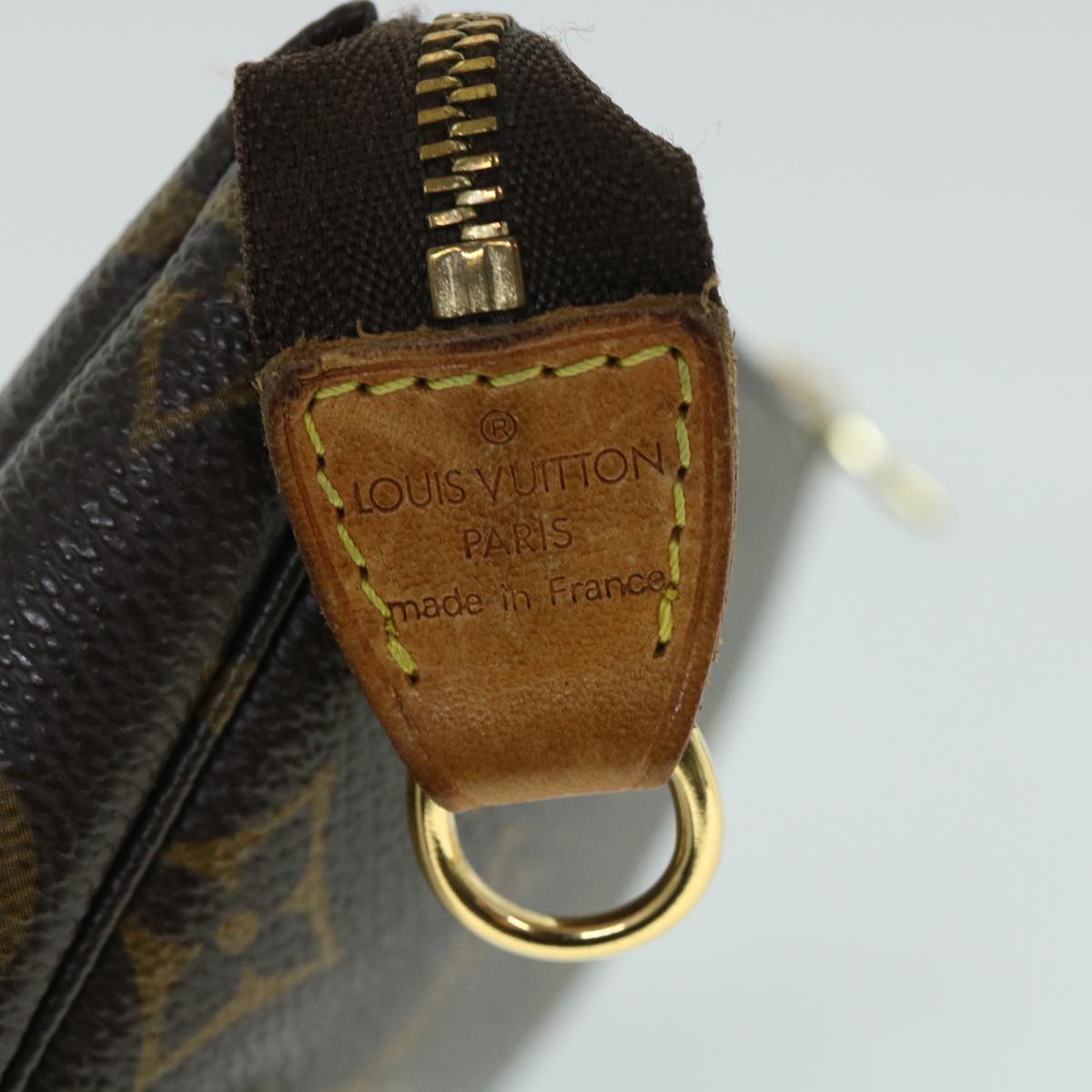 LOUIS VUITTON Monogram Mini Pochette Accessoires Pouch M95804 LV Auth tb898