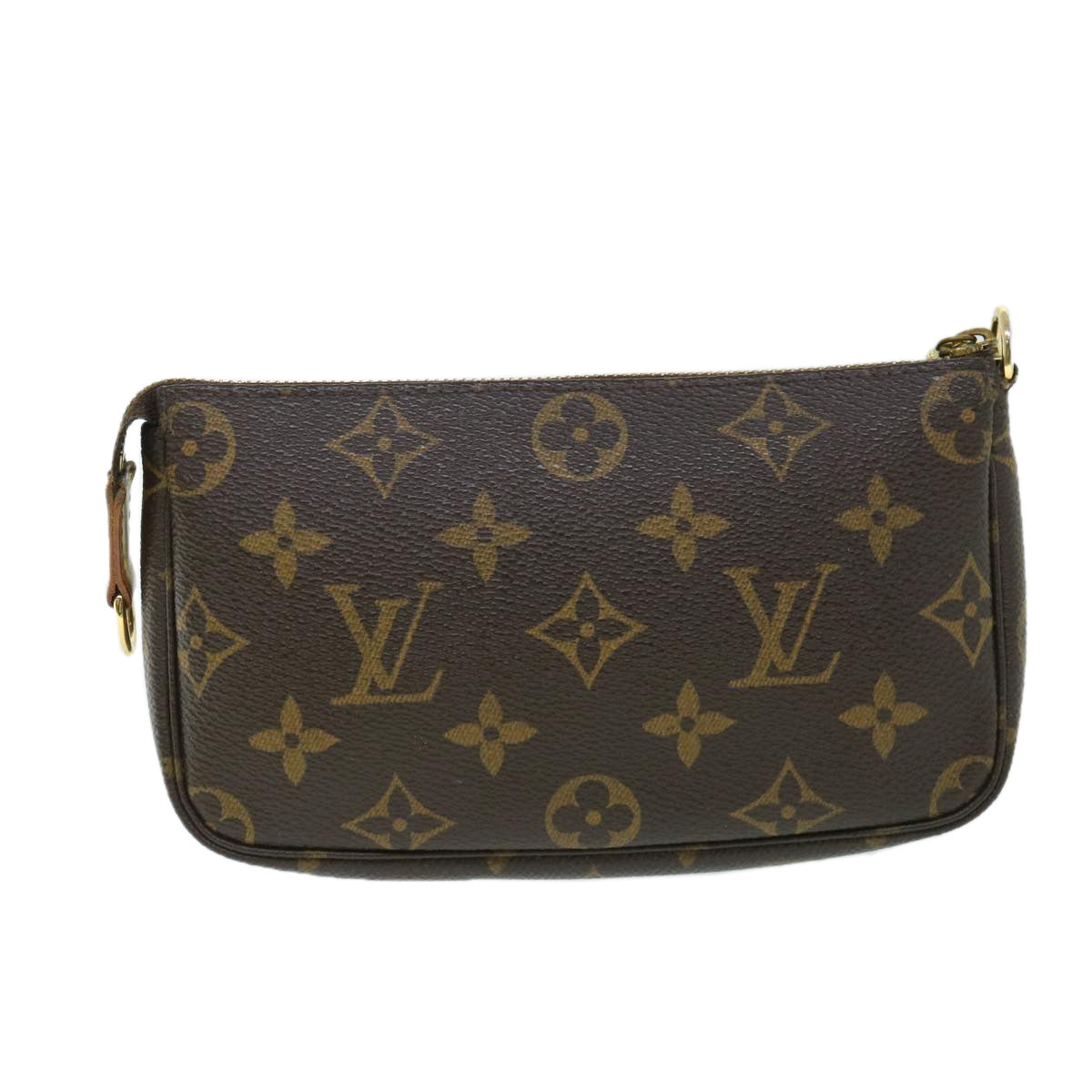 LOUIS VUITTON Monogram Mini Pochette Accessoires Pouch M95804 LV Auth tb898