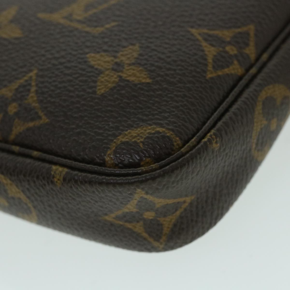 LOUIS VUITTON Monogram Mini Pochette Accessoires Pouch M95804 LV Auth tb898