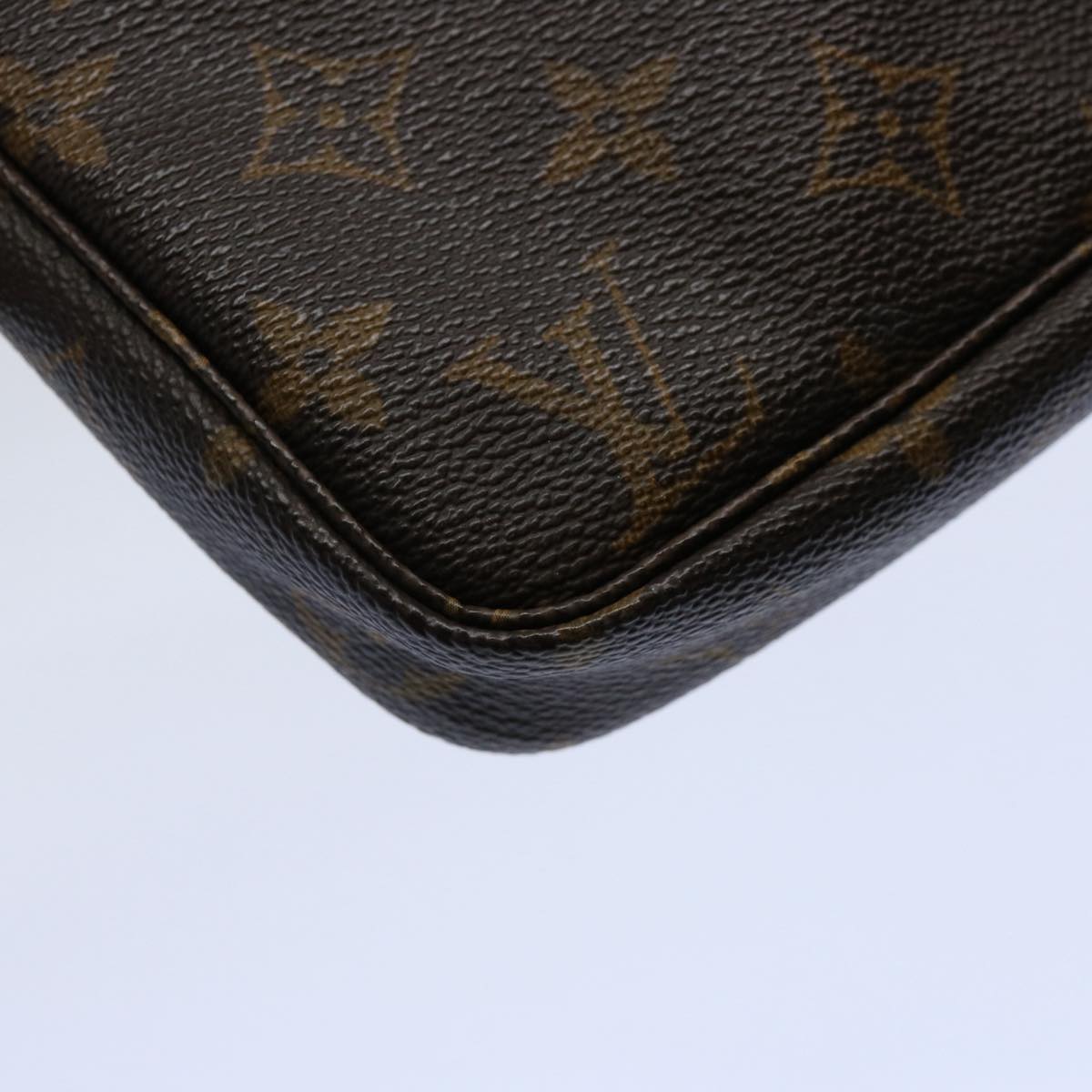 LOUIS VUITTON Monogram Pochette Accessoires Pouch M51980 LV Auth tb934