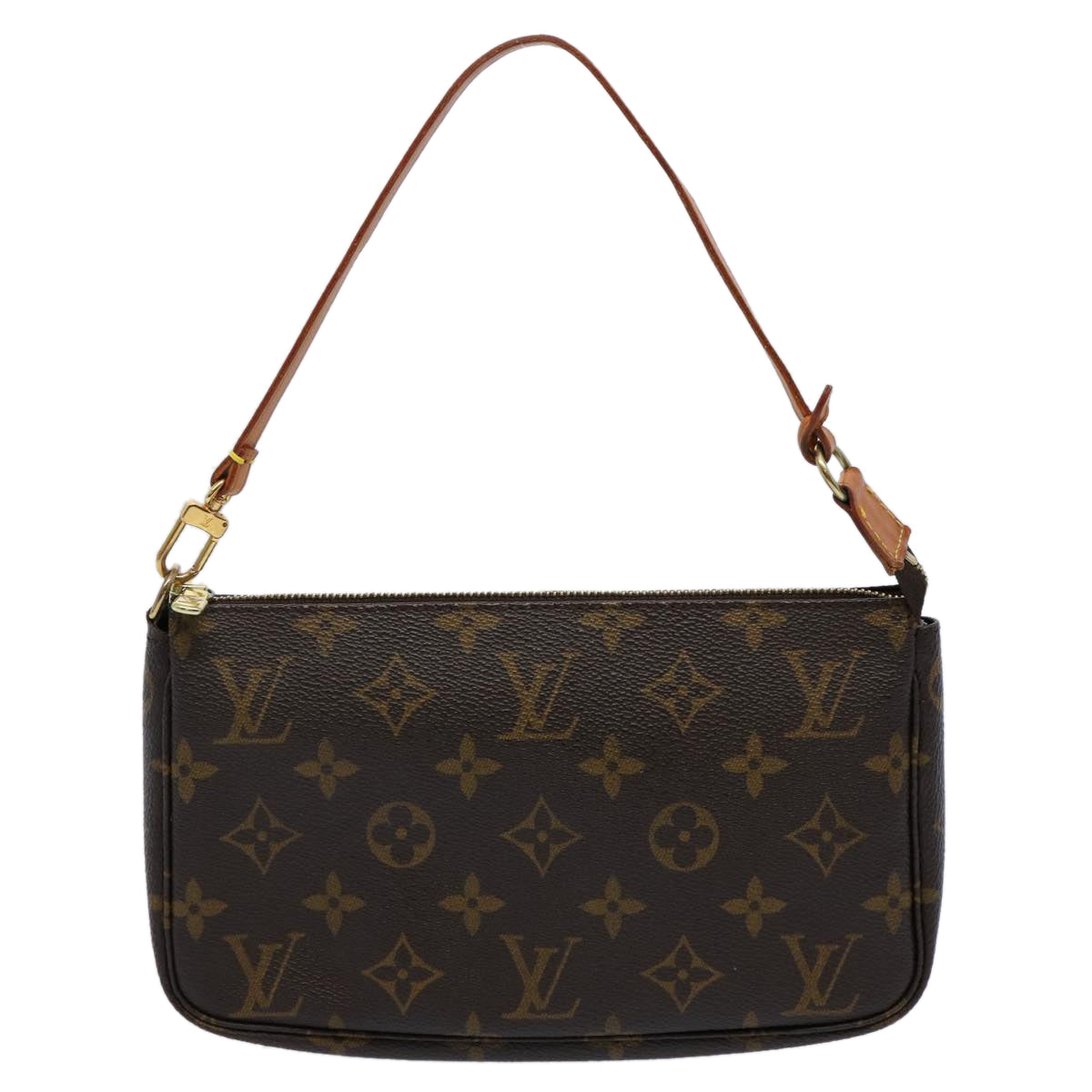 LOUIS VUITTON Monogram Pochette Accessoires Pouch M51980 LV Auth tb934