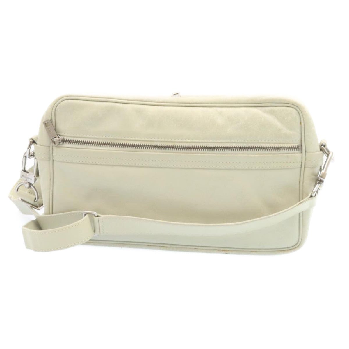 LOUIS VUITTON Monogram Ilvington Shoulder Bag Defeel White M92356 LV Auth th2154