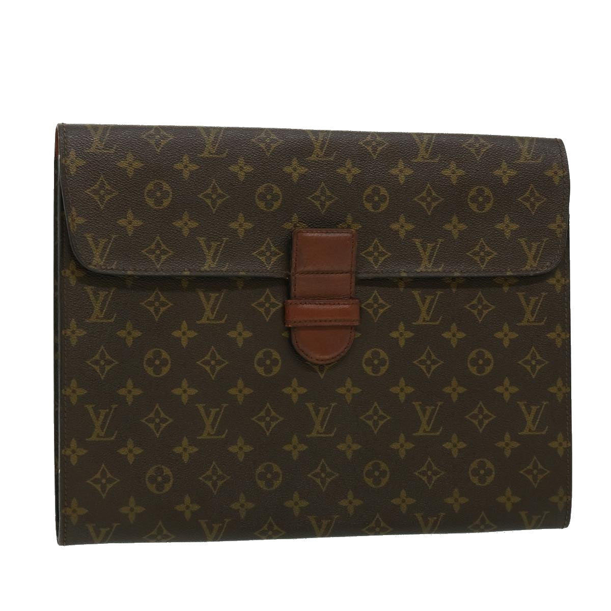 LOUIS VUITTON Monogram Posh Ministor Briefcase M53445 LV Auth th2835