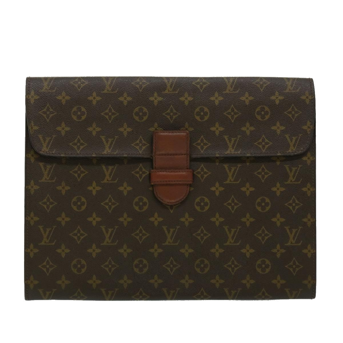 LOUIS VUITTON Monogram Posh Ministor Briefcase M53445 LV Auth th2835