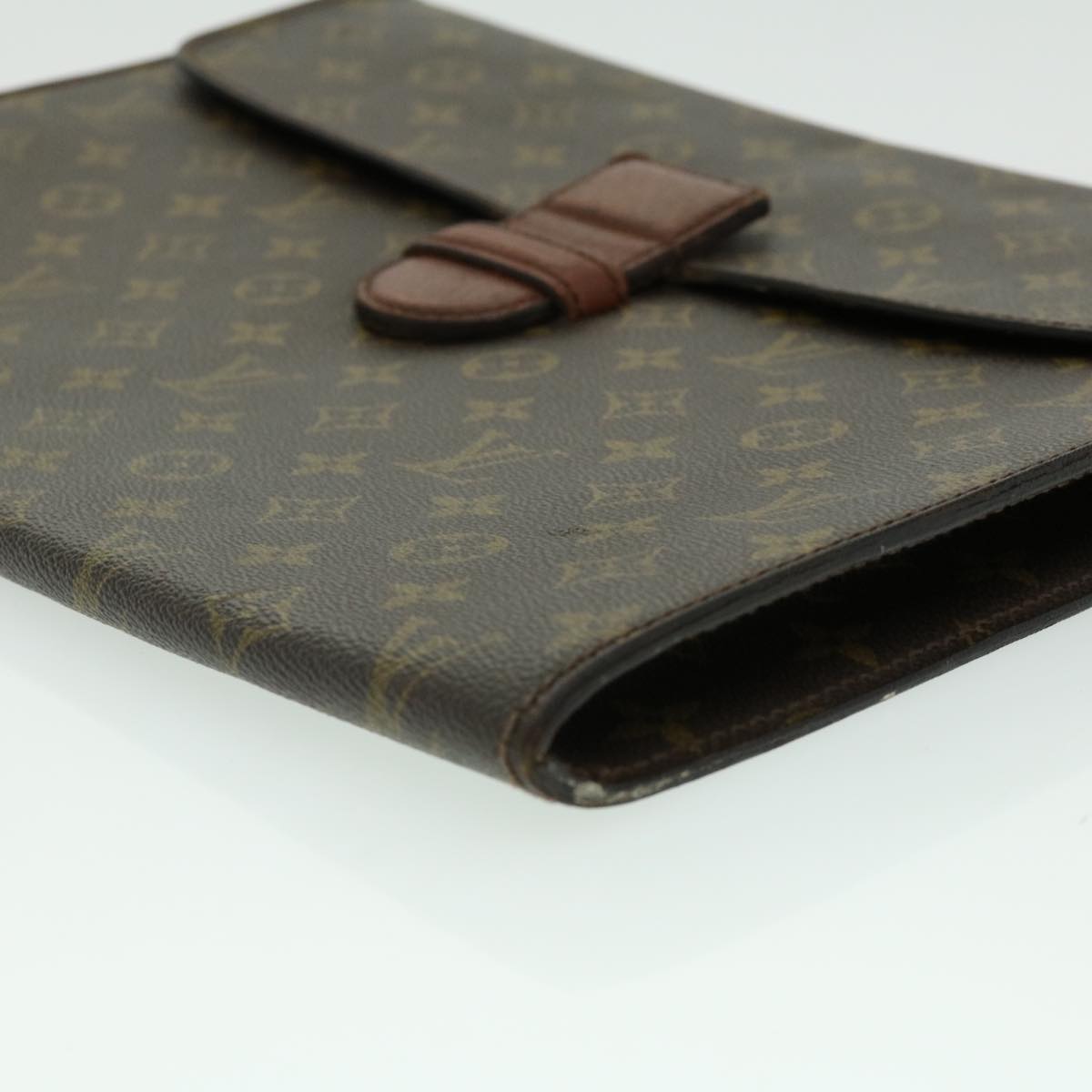 LOUIS VUITTON Monogram Posh Ministor Briefcase M53445 LV Auth th2835