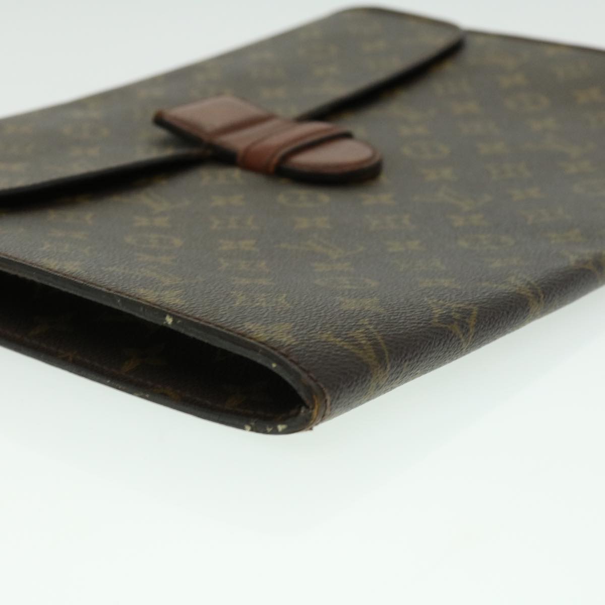 LOUIS VUITTON Monogram Posh Ministor Briefcase M53445 LV Auth th2835