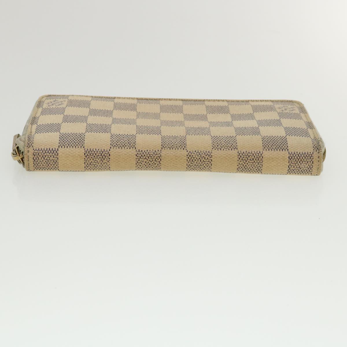 LOUIS VUITTON Damier Azur Zippy Wallet Long Wallet N60019 LV Auth th3350