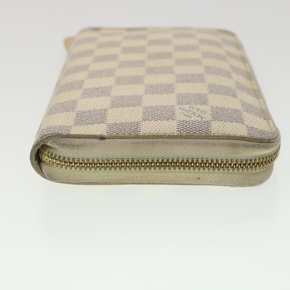 LOUIS VUITTON Damier Azur Zippy Organizer Long Wallet N60012 LV Auth th3484