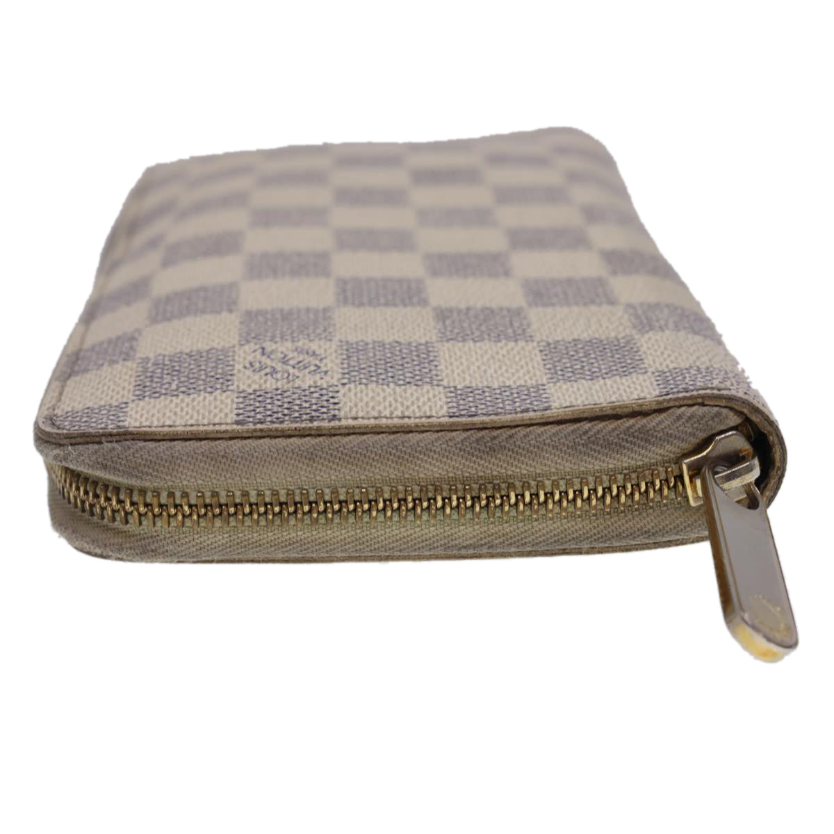 LOUIS VUITTON Damier Azur Zippy Organizer Long Wallet N60012 LV Auth th3540