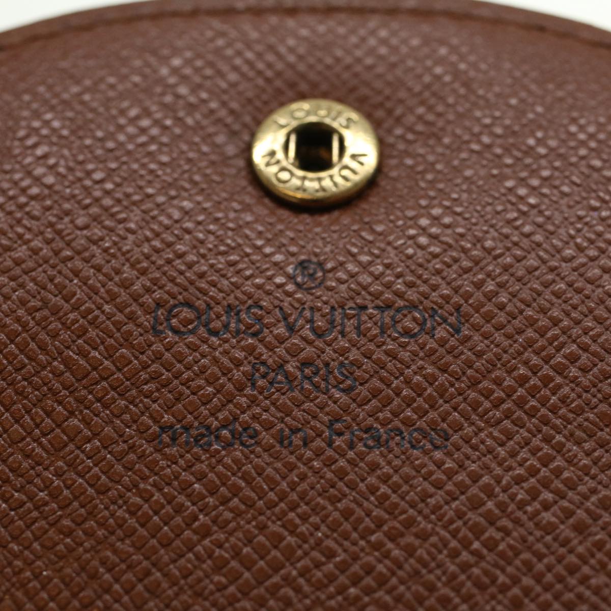 LOUIS VUITTON Monogram Porte Monnaie Guze Coin Purse M61970 LV Auth th3620