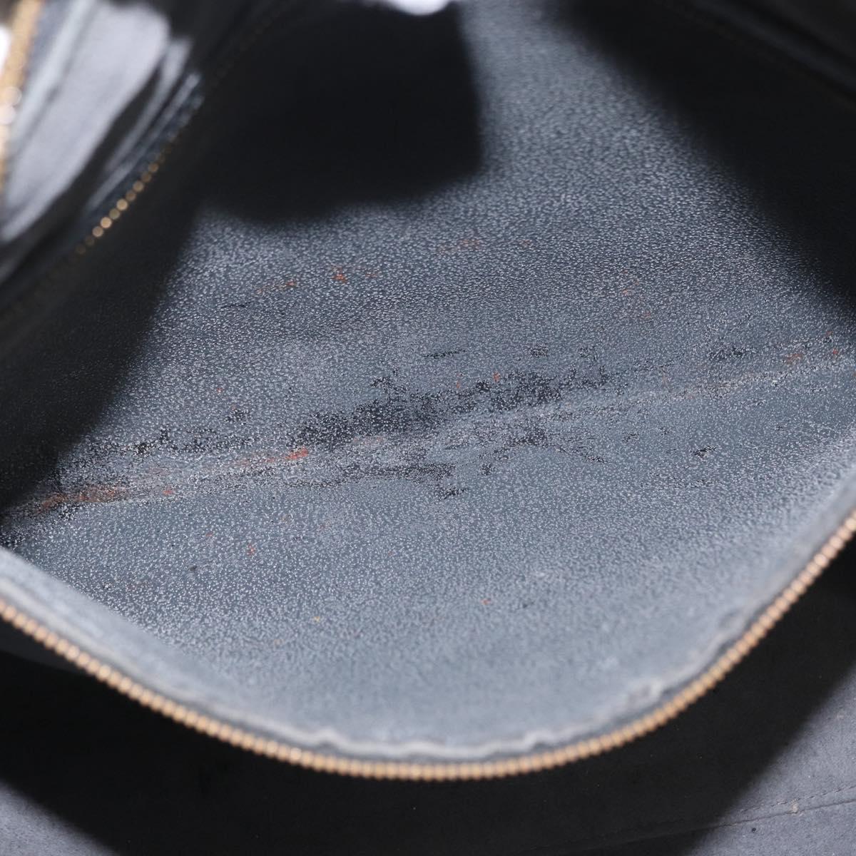 LOUIS VUITTON Epi Sorbonne Business Bag Black M54512 LV Auth th3744