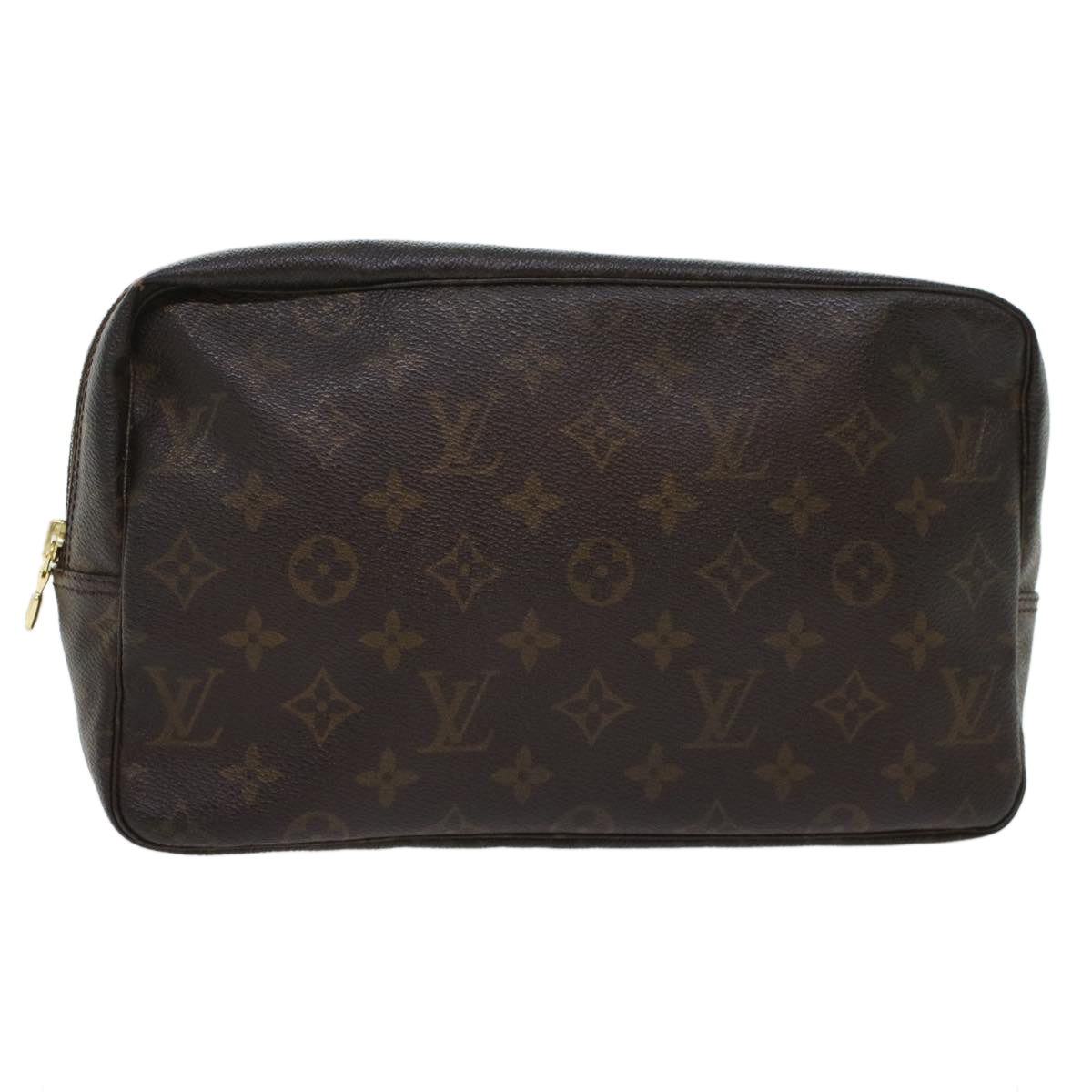 LOUIS VUITTON Monogram Trousse Toilette 28 Clutch Bag M47522 LV Auth th3829