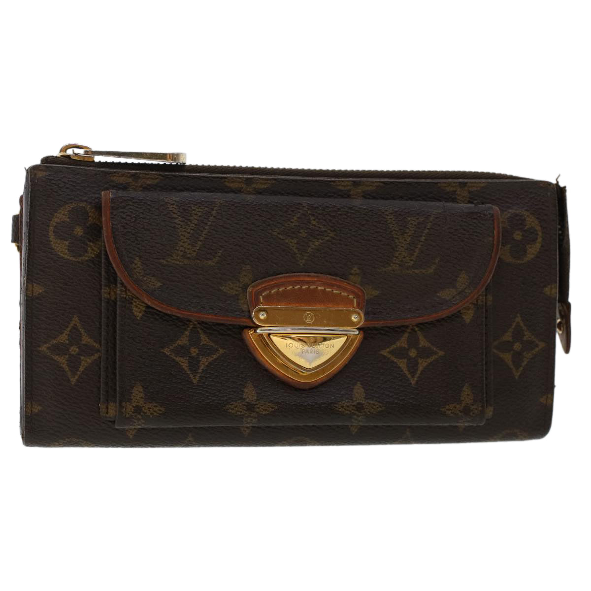 LOUIS VUITTON Monogram Portefeuille Astrid Long Wallet M61781 LV Auth th3885