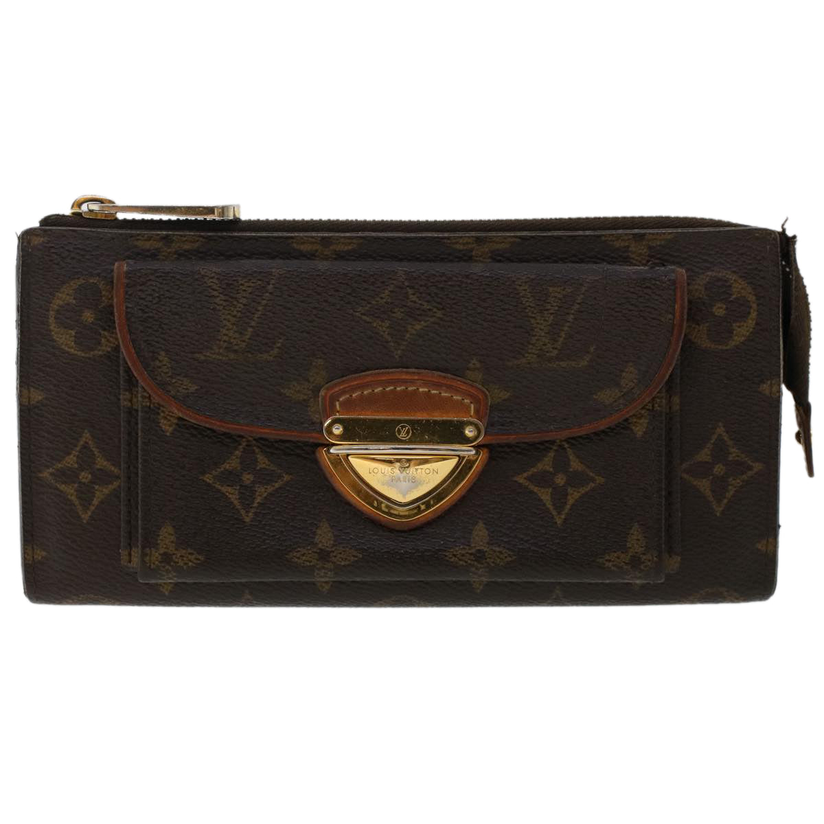 LOUIS VUITTON Monogram Portefeuille Astrid Long Wallet M61781 LV Auth th3885