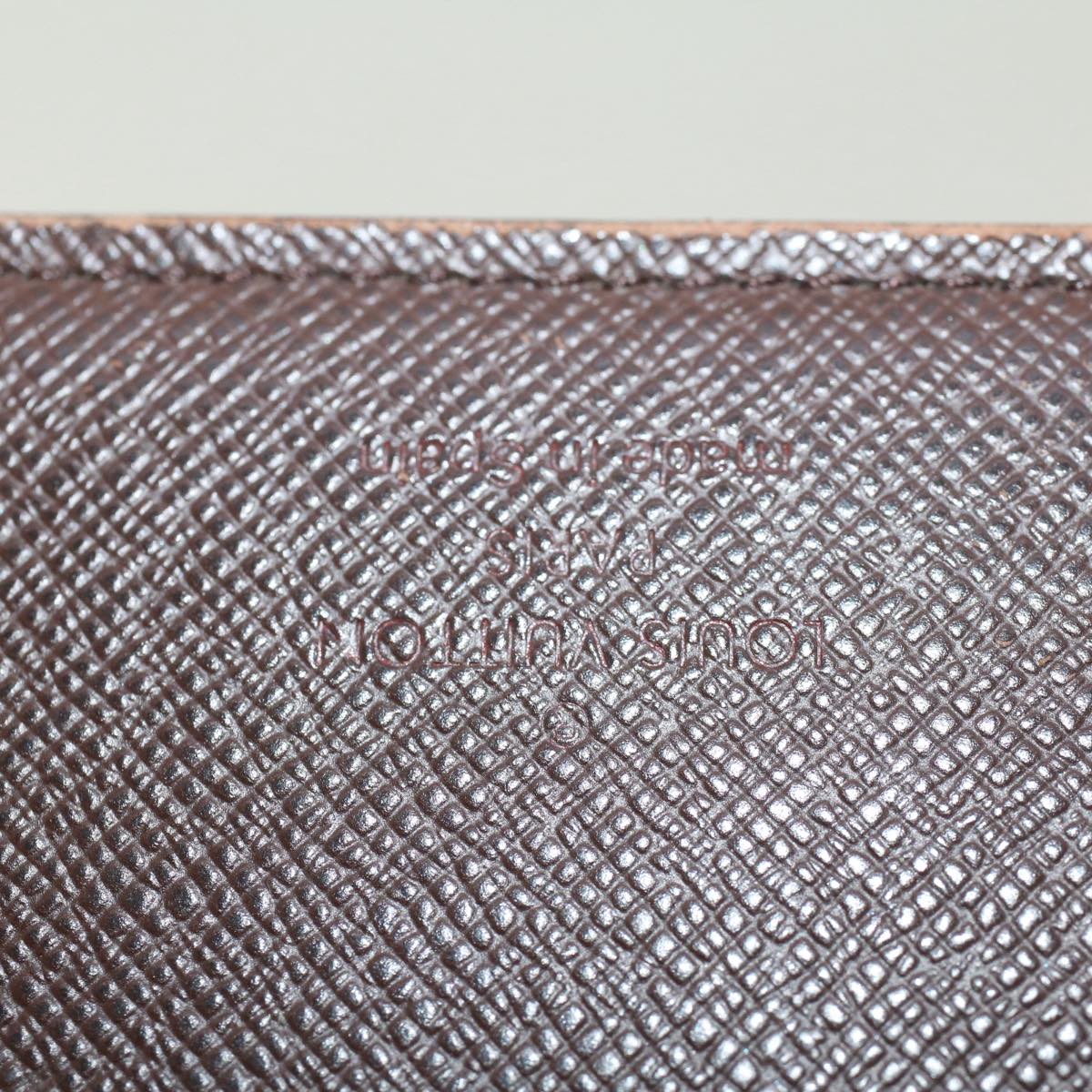 LOUIS VUITTON Damier Ebene Portefeuille Insolite Long Wallet N63071 Auth th3887