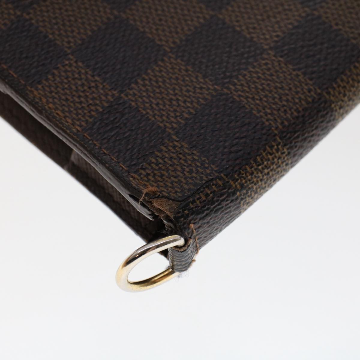 LOUIS VUITTON Damier Ebene Portefeuille Insolite Long Wallet N63071 Auth th3887