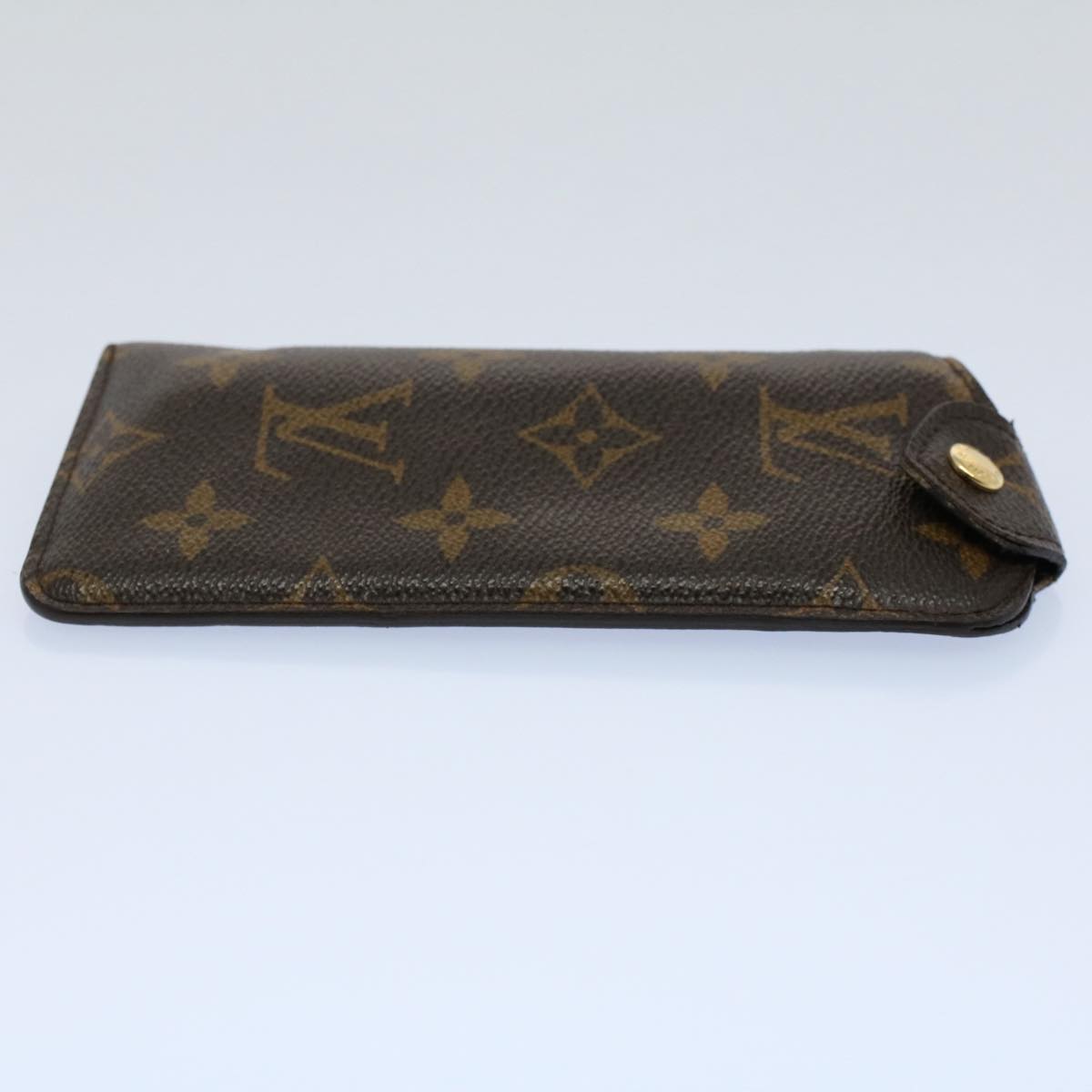 LOUIS VUITTON Monogram Etui Lunette PM Glasses Case M66545 LV Auth th4010