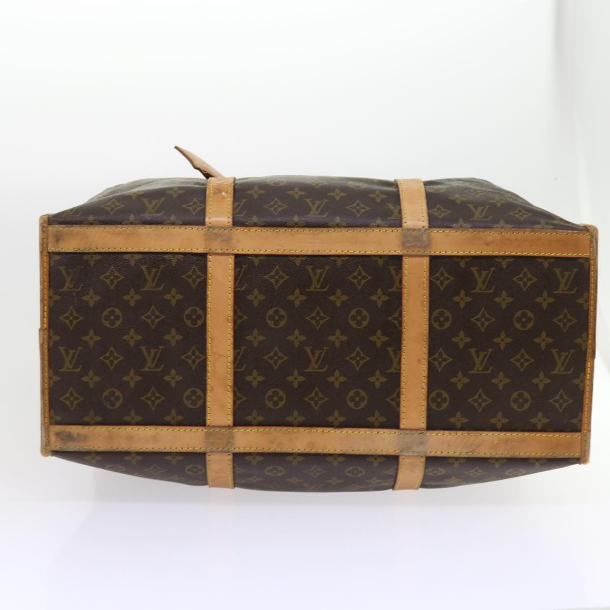 LOUIS VUITTON Monogram Sac Shan 55 Pet Carry M42020 LV Auth th4065