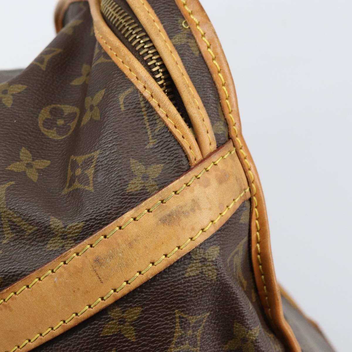 LOUIS VUITTON Monogram Sac Shan 55 Pet Carry M42020 LV Auth th4065