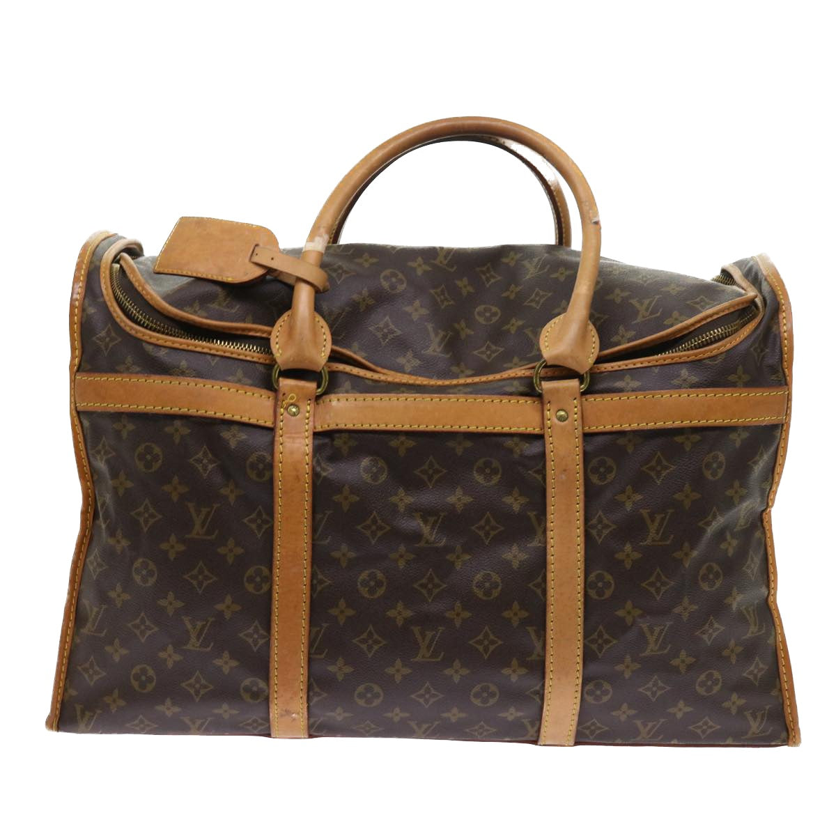 LOUIS VUITTON Monogram Sac Shan 55 Pet Carry M42020 LV Auth th4065