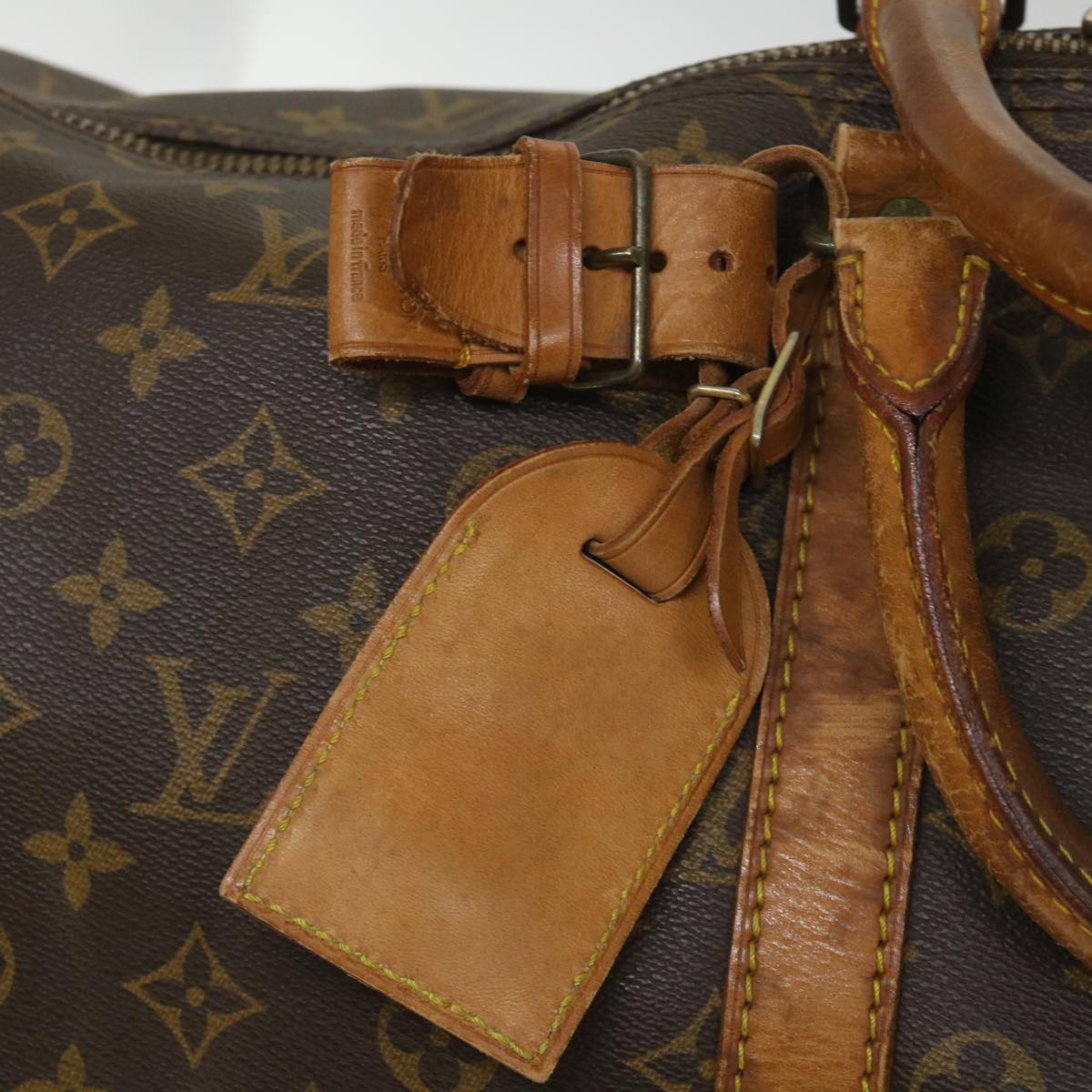 LOUIS VUITTON Monogram Keepall 50 Boston Bag M41426 LV Auth th4131