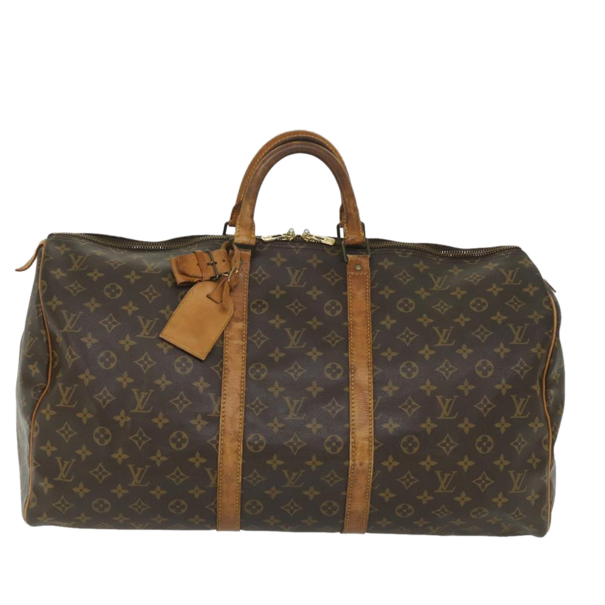 LOUIS VUITTON Monogram Keepall 50 Boston Bag M41426 LV Auth th4131