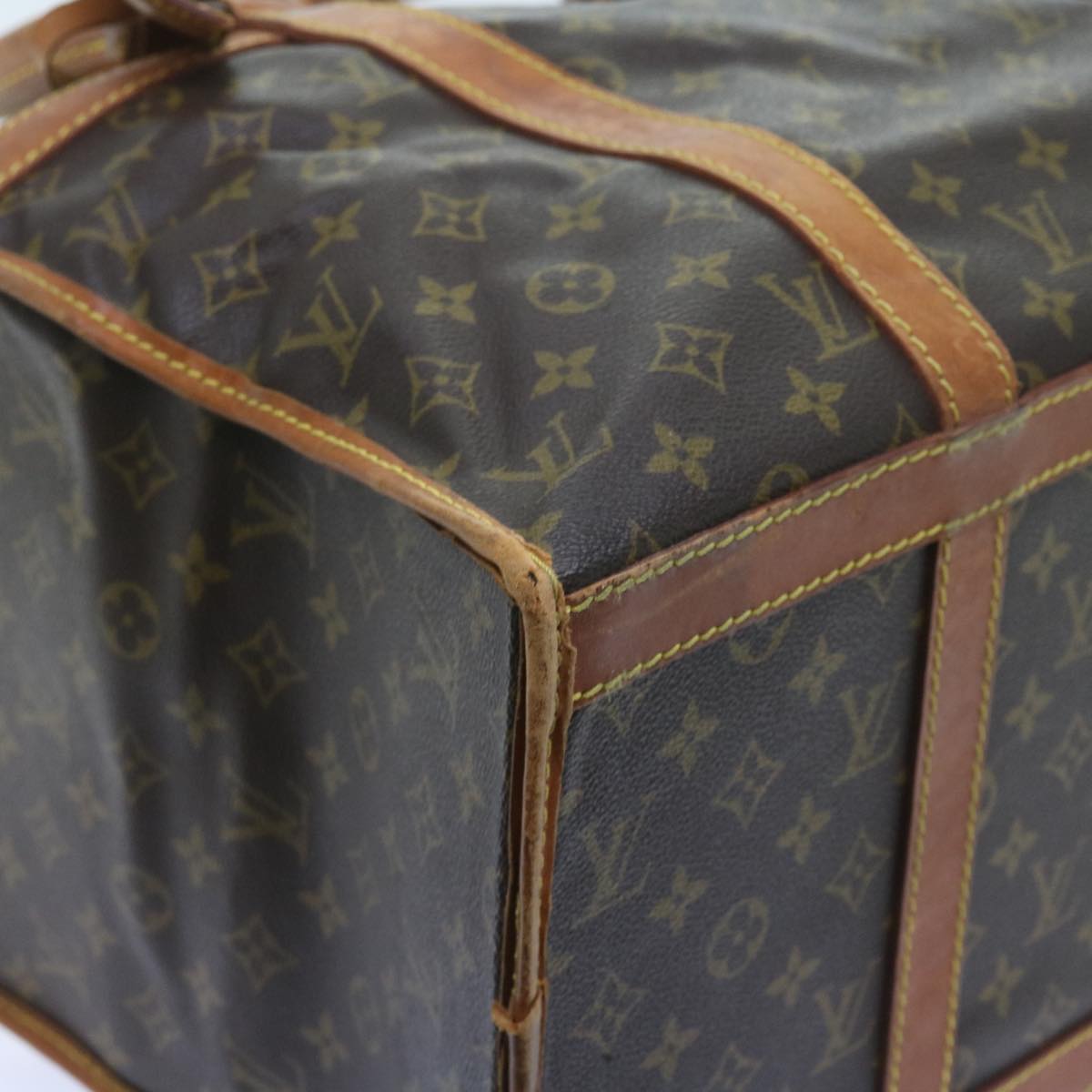 LOUIS VUITTON Monogram Sac Shan 45 Pet Carry M42024 LV Auth th4133