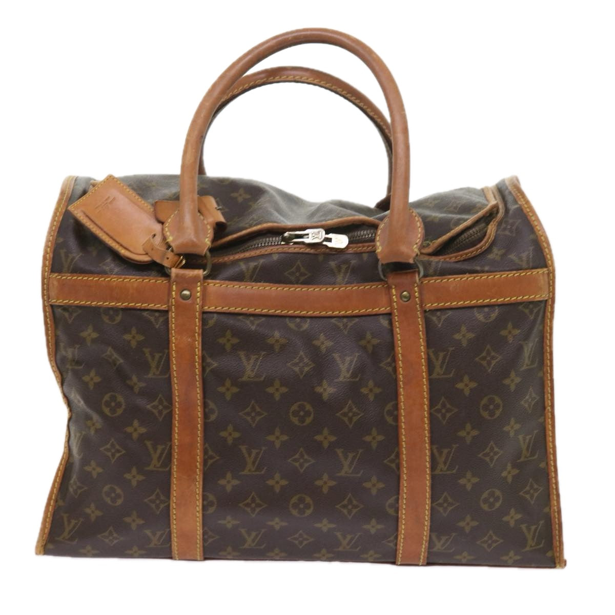 LOUIS VUITTON Monogram Sac Shan 45 Pet Carry M42024 LV Auth th4133