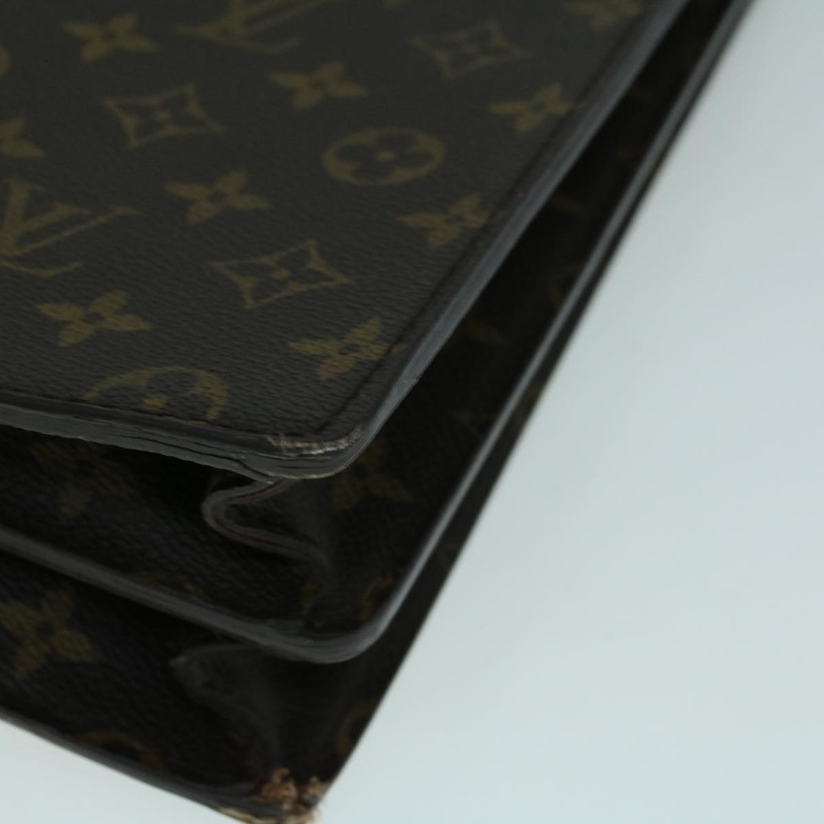 LOUIS VUITTON Monogram Serviette Conseiller Briefcase M53331 LV Auth th4164