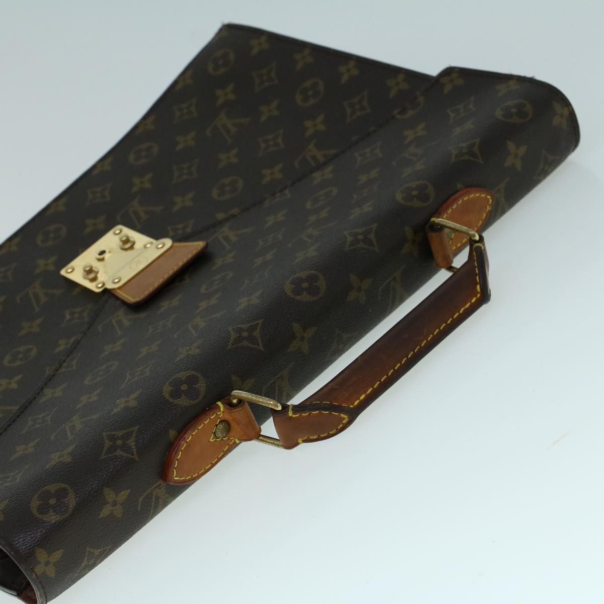 LOUIS VUITTON Monogram Serviette Conseiller Briefcase M53331 LV Auth th4164