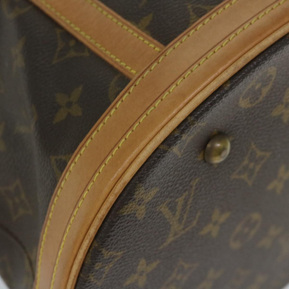 LOUIS VUITTON Monogram Bucket GM Shoulder Bag M42236 LV Auth th4170