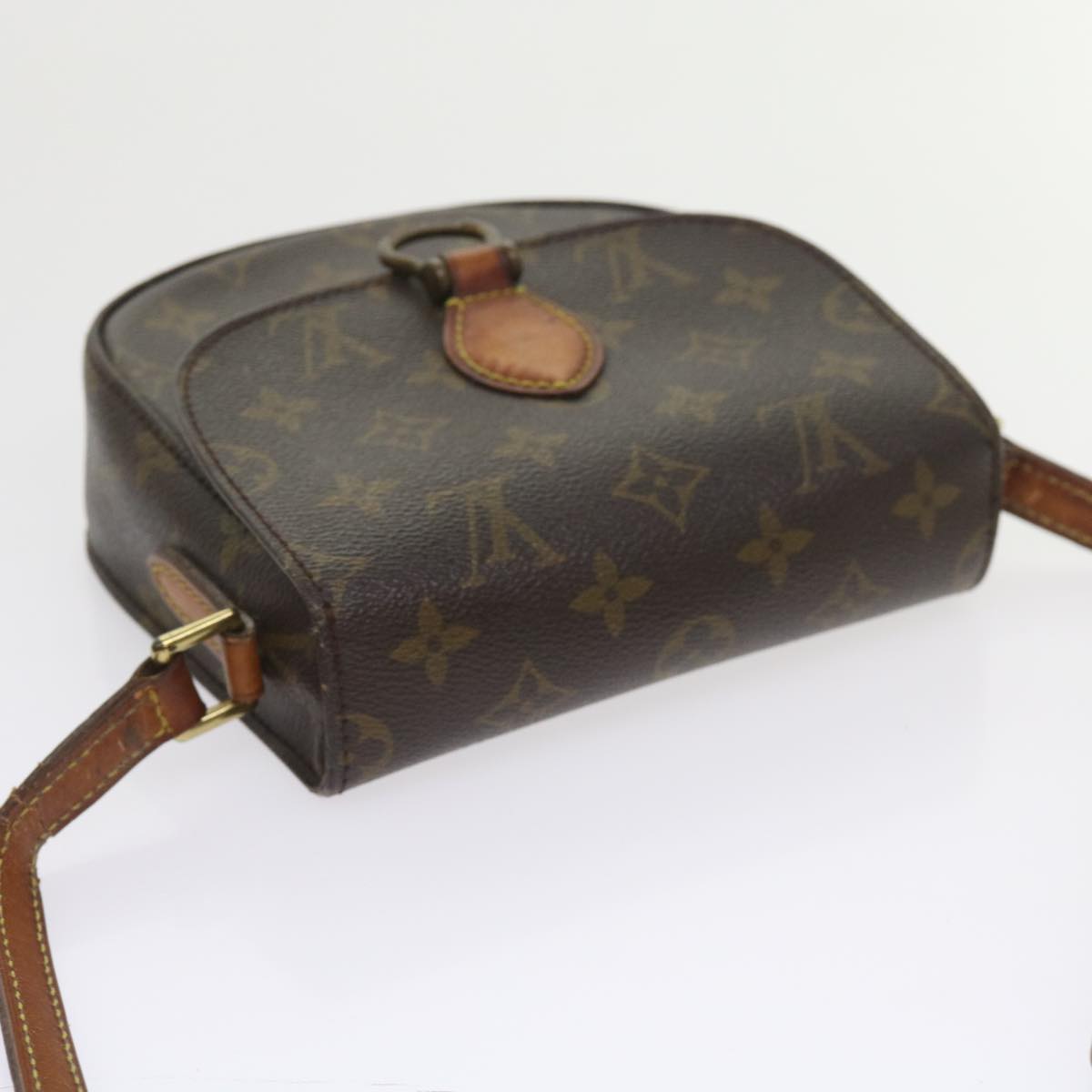 LOUIS VUITTON Monogram Saint Cloud PM Shoulder Bag M51244 LV Auth th4212