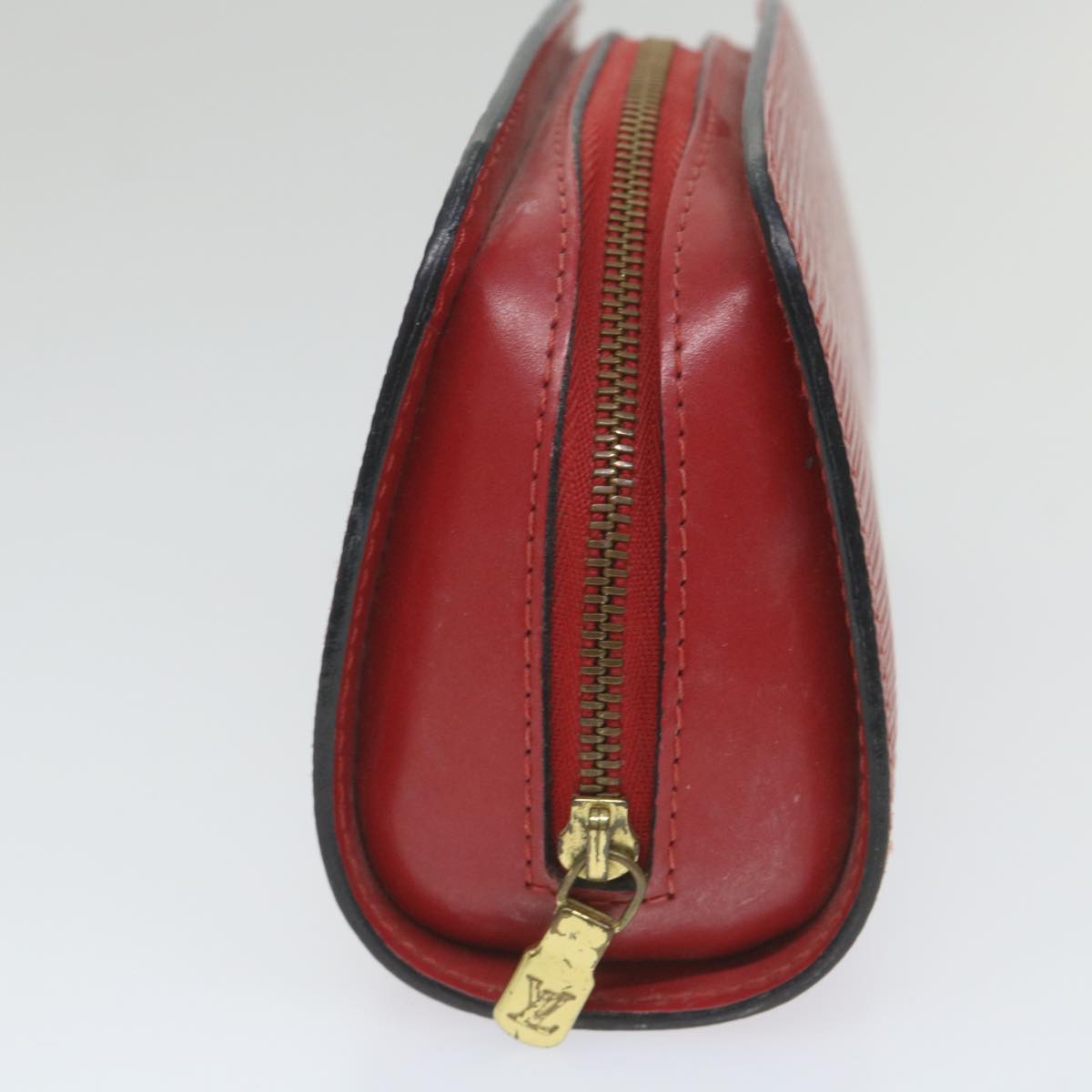 LOUIS VUITTON Epi Dauphine PM Pouch Red M48447 LV Auth th4216