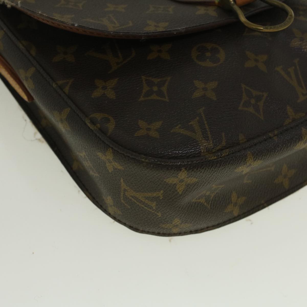 LOUIS VUITTON Monogram Saint Cloud GM Shoulder Bag M51242 LV Auth th4218