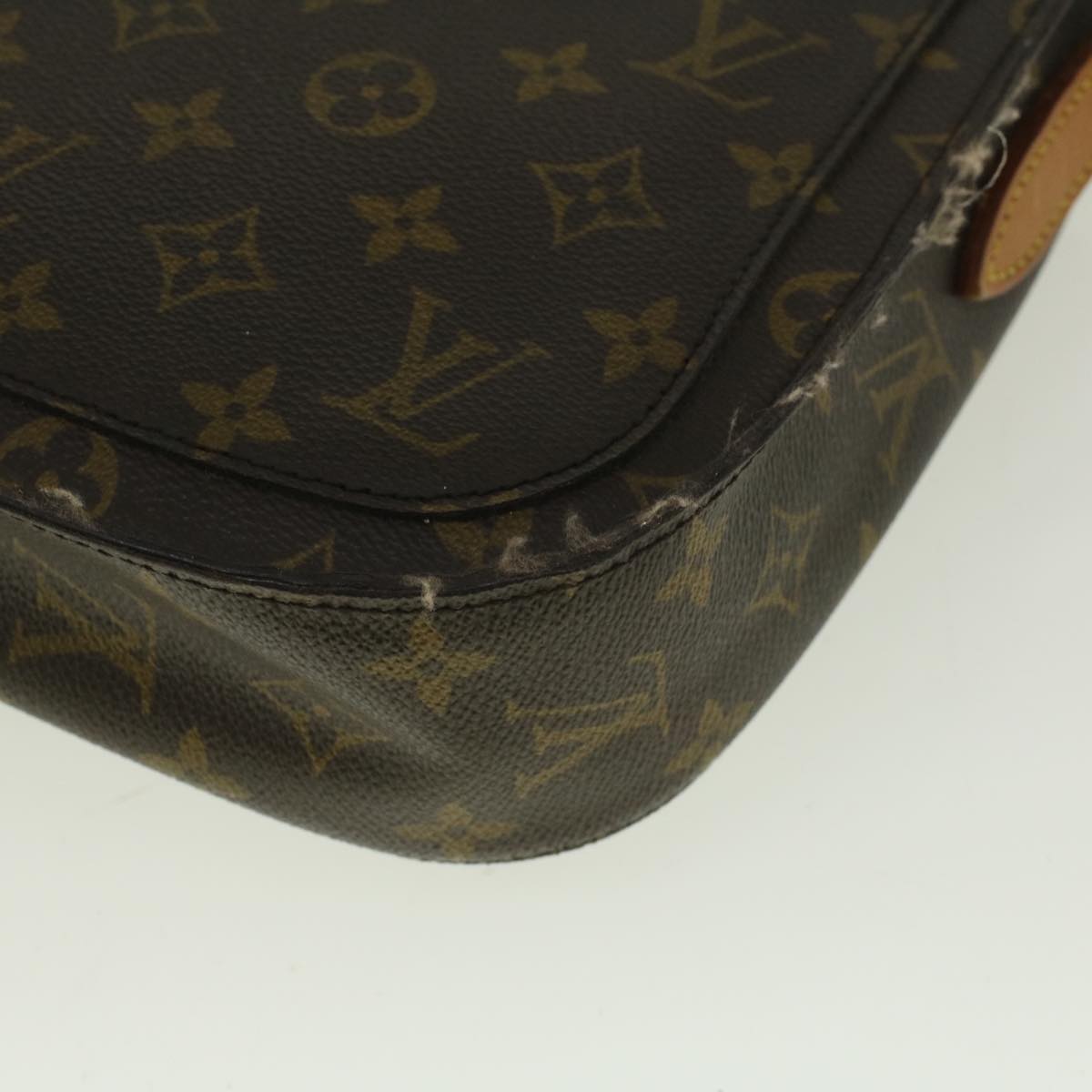 LOUIS VUITTON Monogram Saint Cloud GM Shoulder Bag M51242 LV Auth th4218