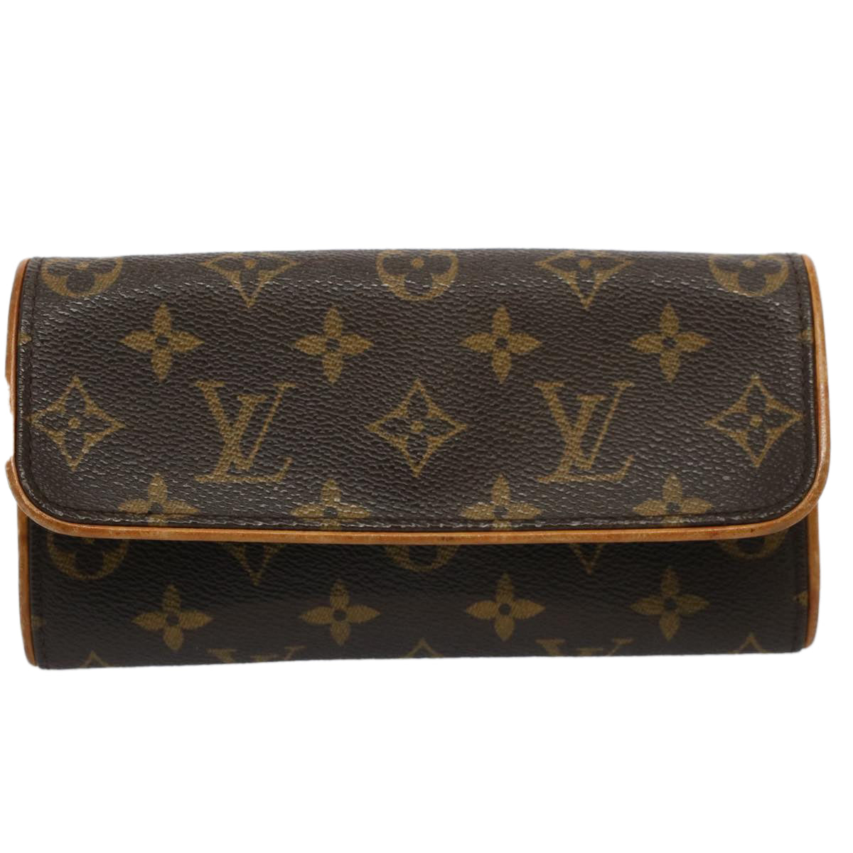 LOUIS VUITTON Monogram Pochette Twin PM Shoulder Bag M51854 LV Auth th4219