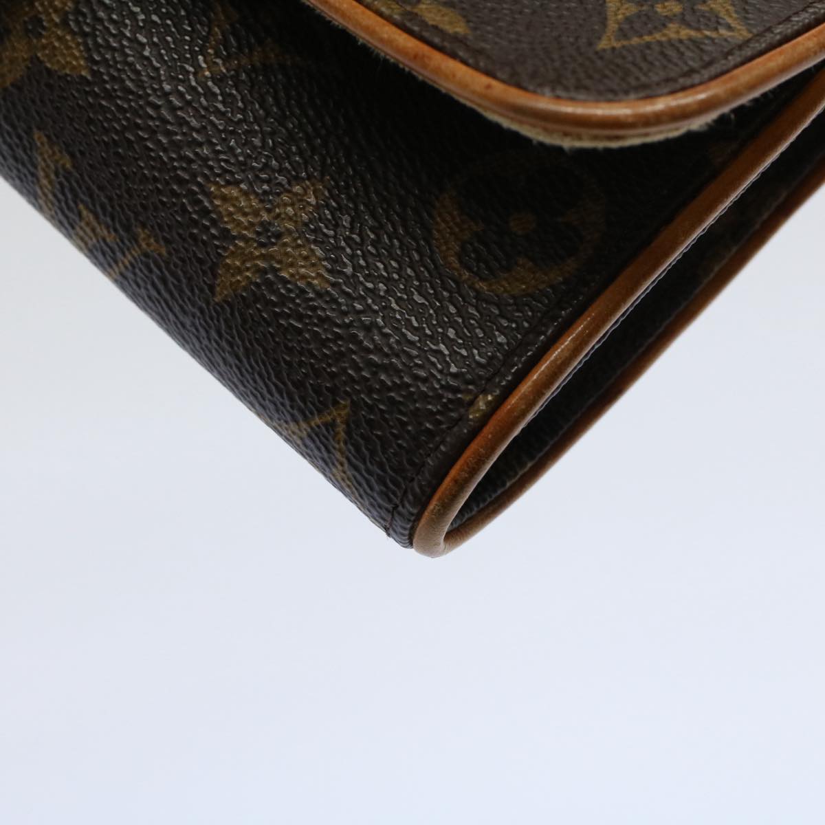 LOUIS VUITTON Monogram Pochette Twin PM Shoulder Bag M51854 LV Auth th4219