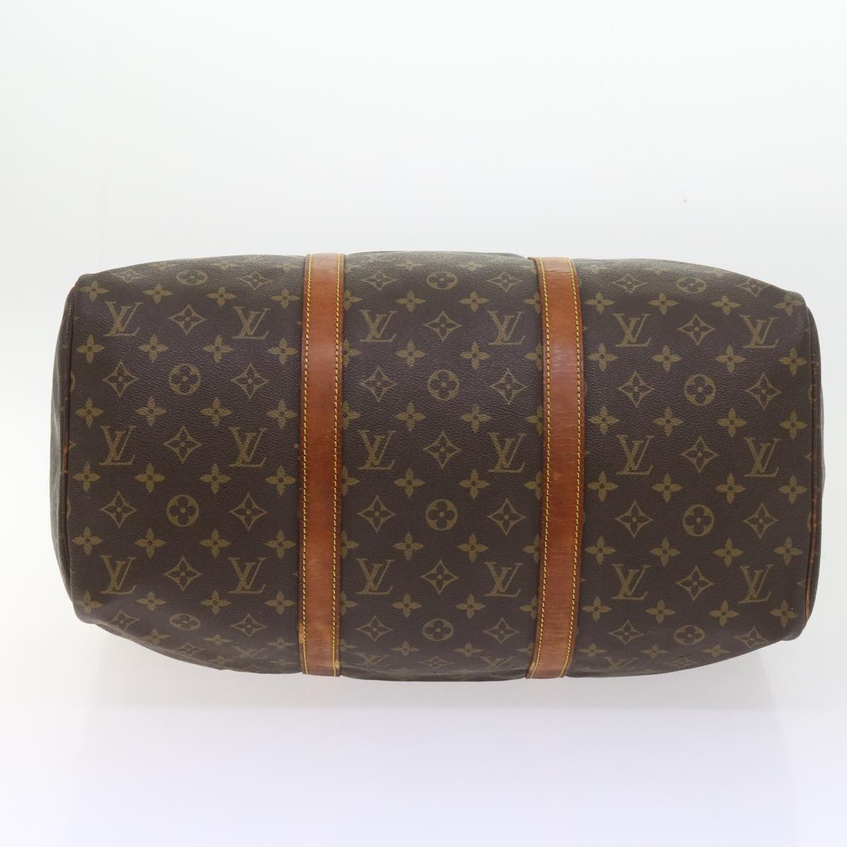 LOUIS VUITTON Monogram Sac Souple 45 Boston Bag M41624 LV Auth th4262