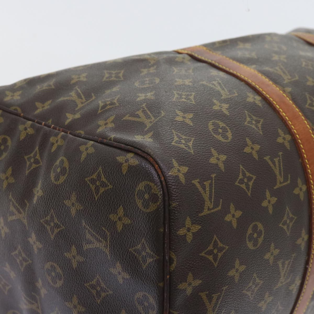 LOUIS VUITTON Monogram Sac Souple 45 Boston Bag M41624 LV Auth th4262