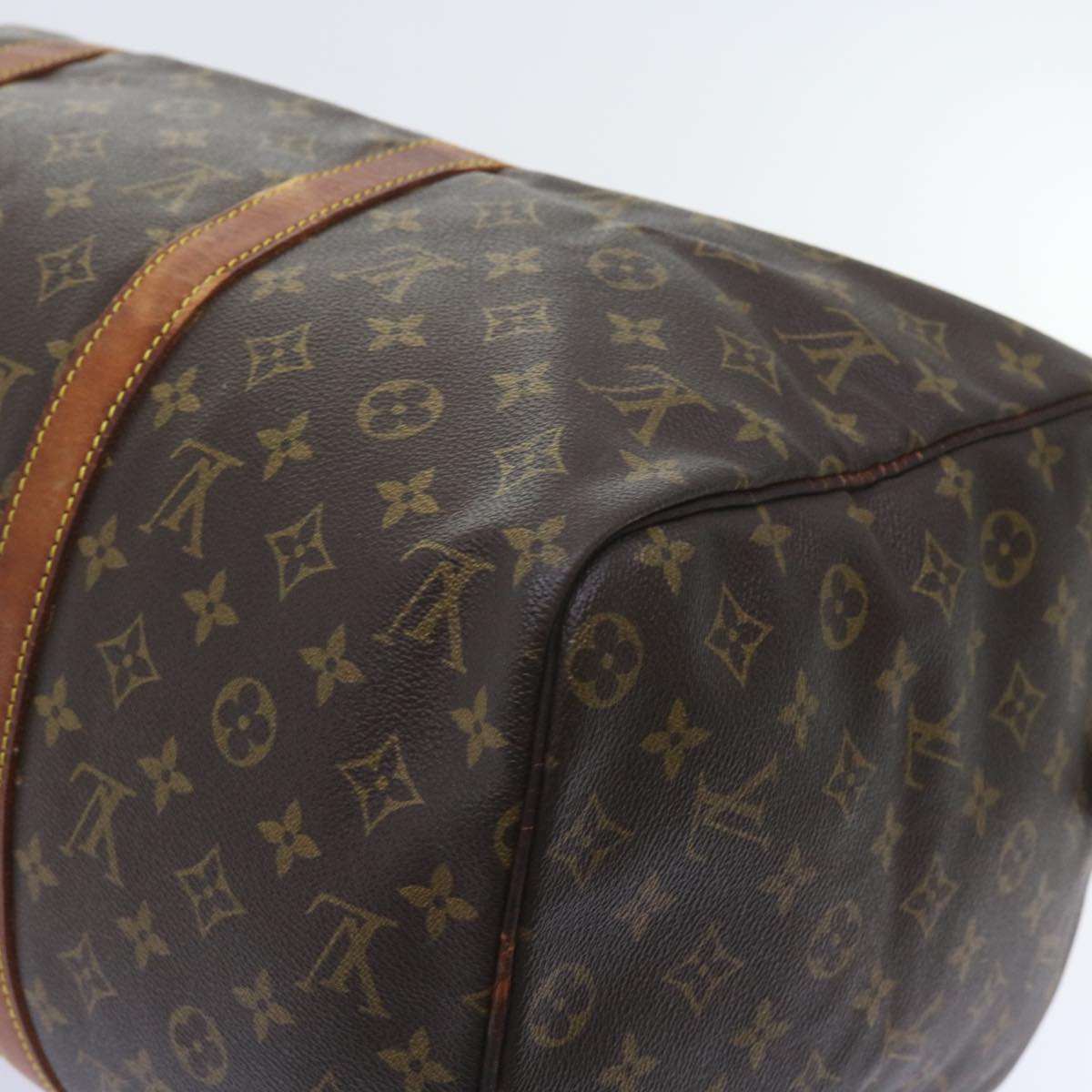 LOUIS VUITTON Monogram Sac Souple 45 Boston Bag M41624 LV Auth th4262